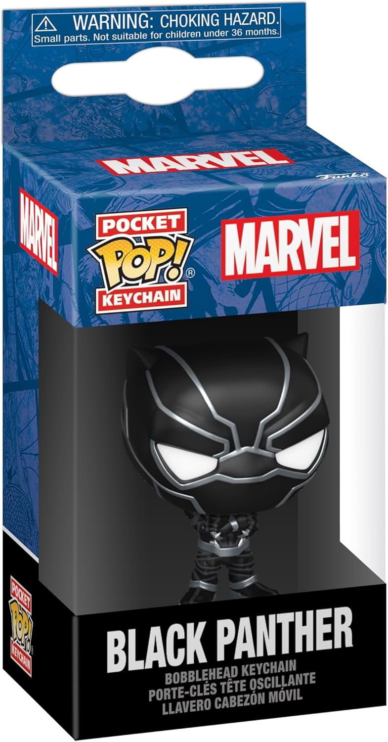 Funko Pop! Keychain: Marvel Comics - Black Panther Vinyl Figure 3