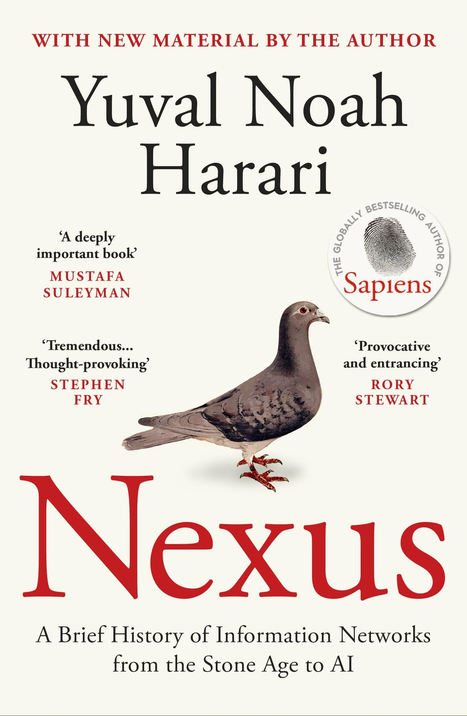 Vintage Nexus: The Sunday Times Bestselling History of Humans, Technology, and AI by Yuval Noah Harari 1