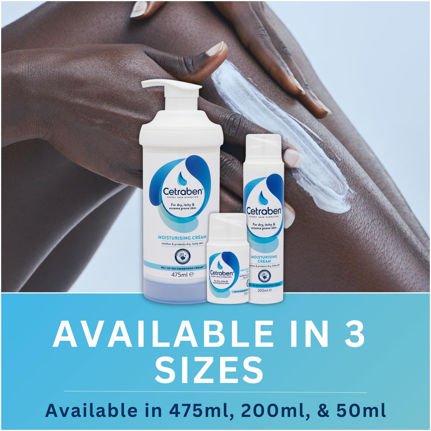 Cetraben Moisturising Cream (200ml) - Dermatological Body Cream for Dry, Itchy & Eczema-Prone Skin 3