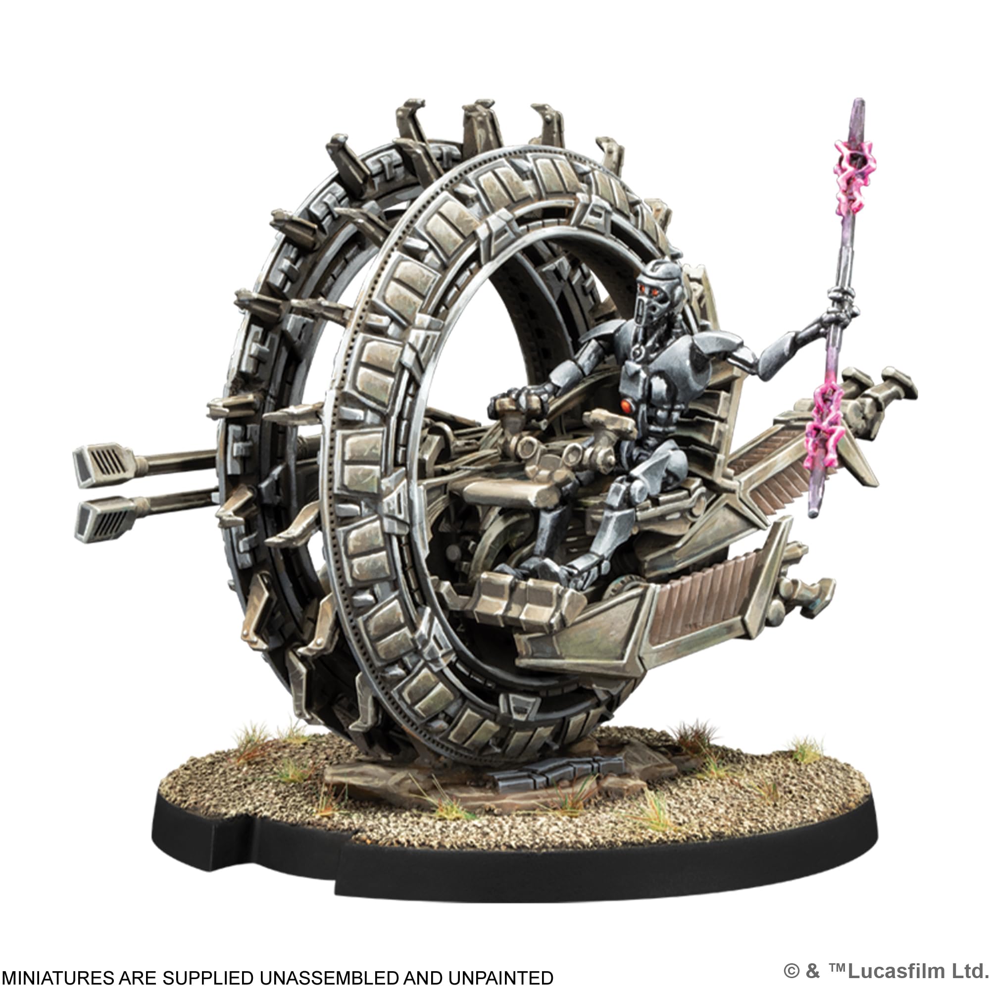 Asmodee Star Wars: Legion TSMEU-6 Personal Wheel Bike Expansion | Separatist Alliance Miniatures Game 8
