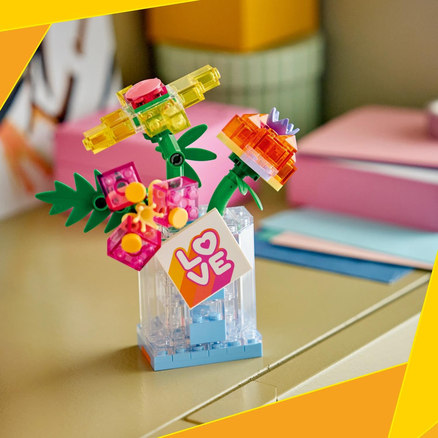 LEGO Creator 3 in 1 Floral Decor Perfume Bottle Building Set 31383 for Ages 8+ 3