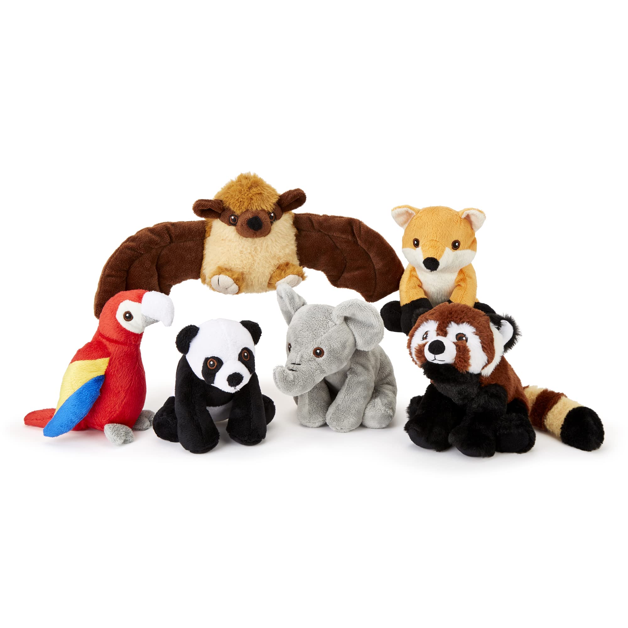 Zappi Co Recycled Plush Elephant - 100% Recycled Eco-Friendly Stuffed Animal Toy 4