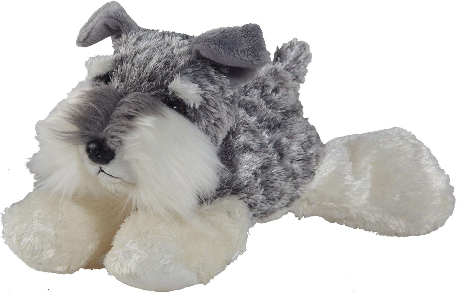 Aurora Mini Flopsies Schnauzer Plush - Soft Cuddly Stuffed Animal for Babies & Kids