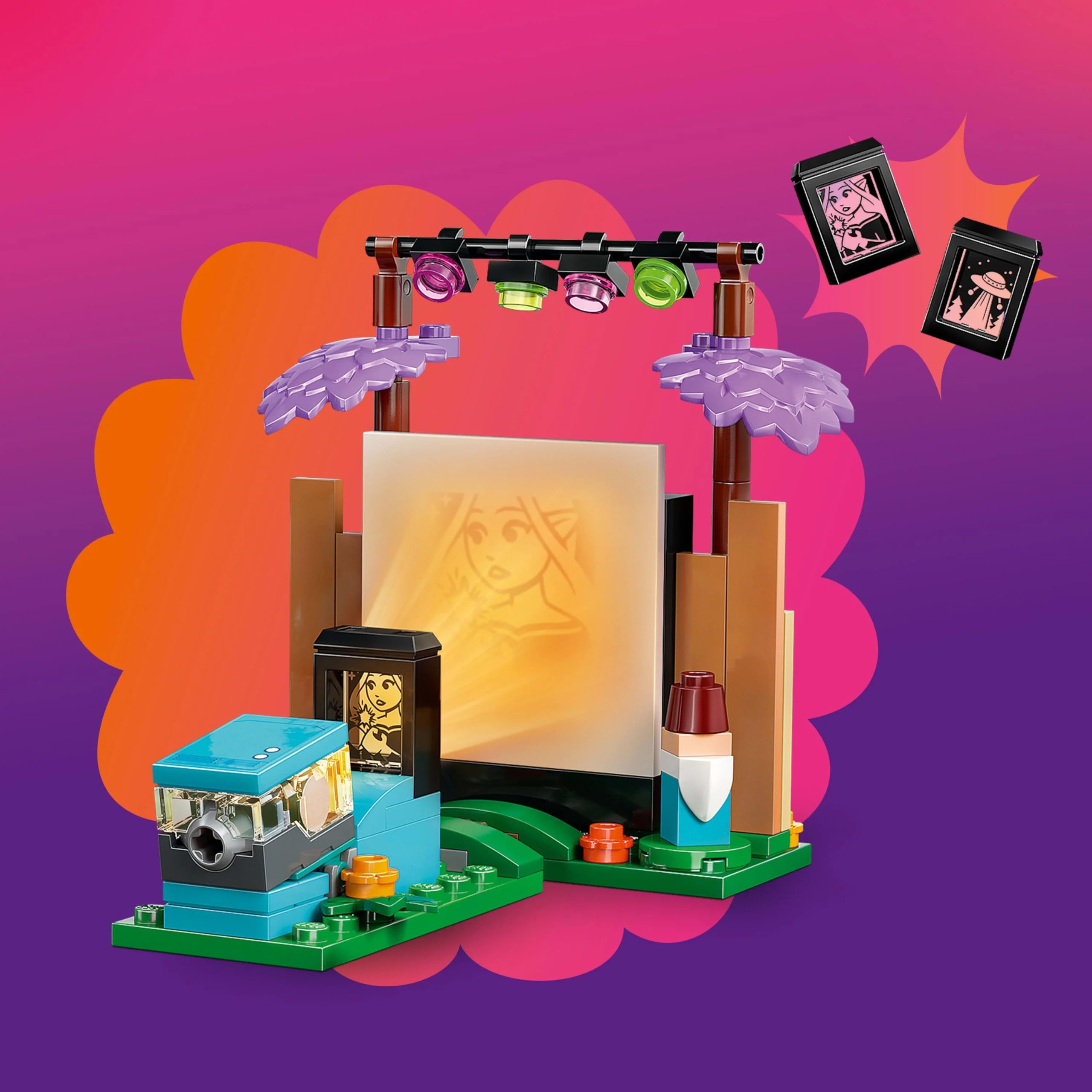 LEGO Friends Friendship Movie Night Playset - Light-Up Projector & 2 Mini Dolls for 6+ Year Olds 14