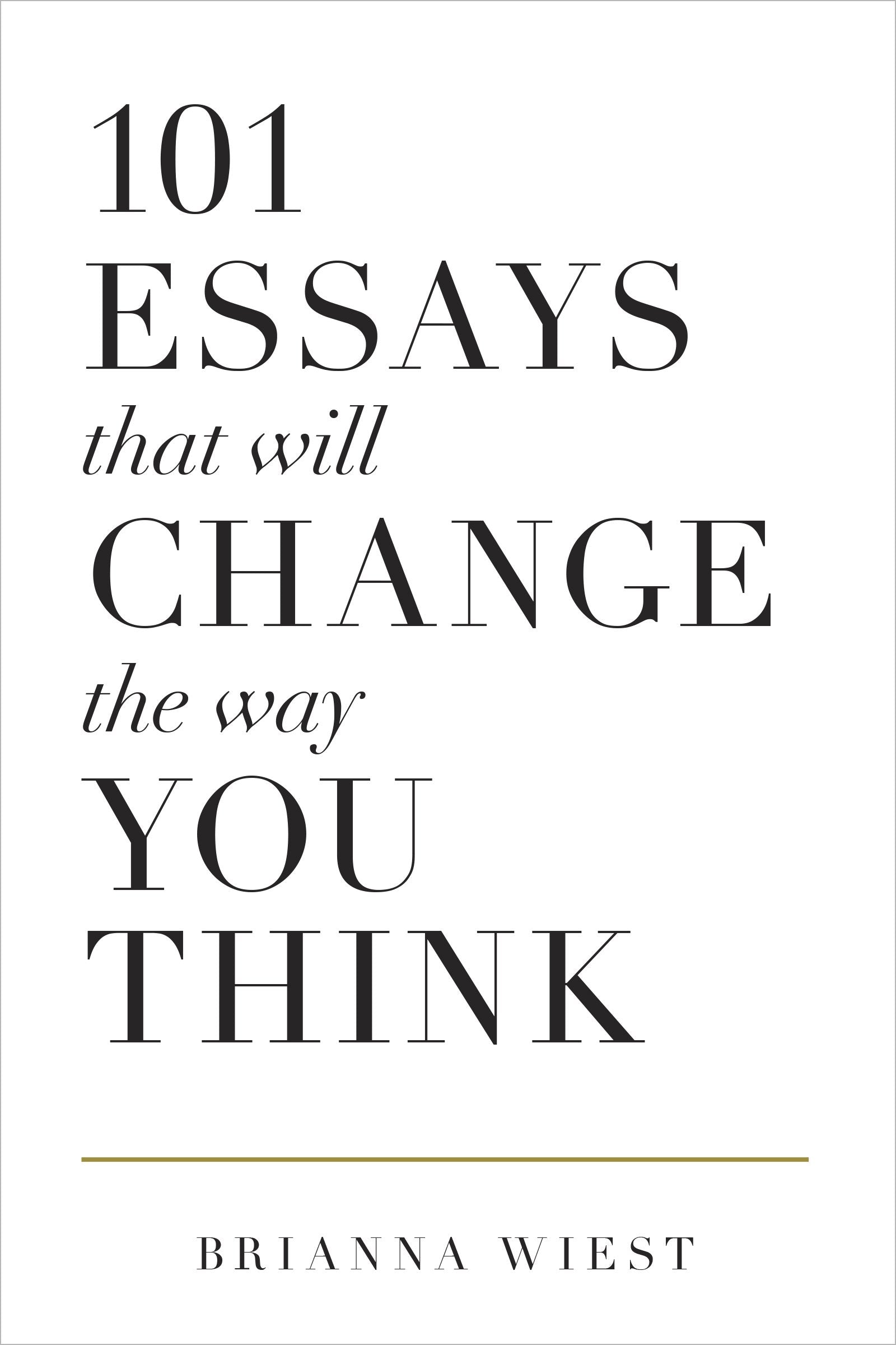 THOUGHT CATALOG 101 Essays That Will Change The Way You Think | Practical & Motivational Self Help Paperback 1