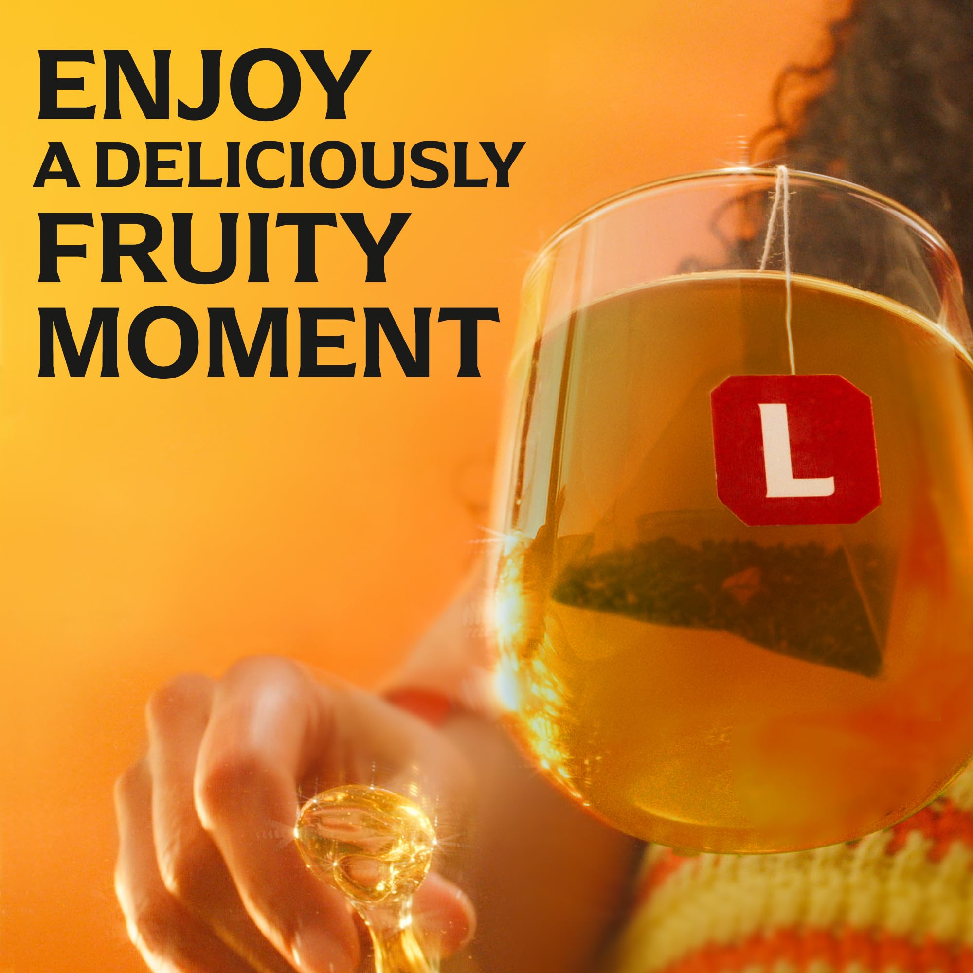 Lipton - Peach Paradise Fruit Infusion Herbal Tea Bags 3