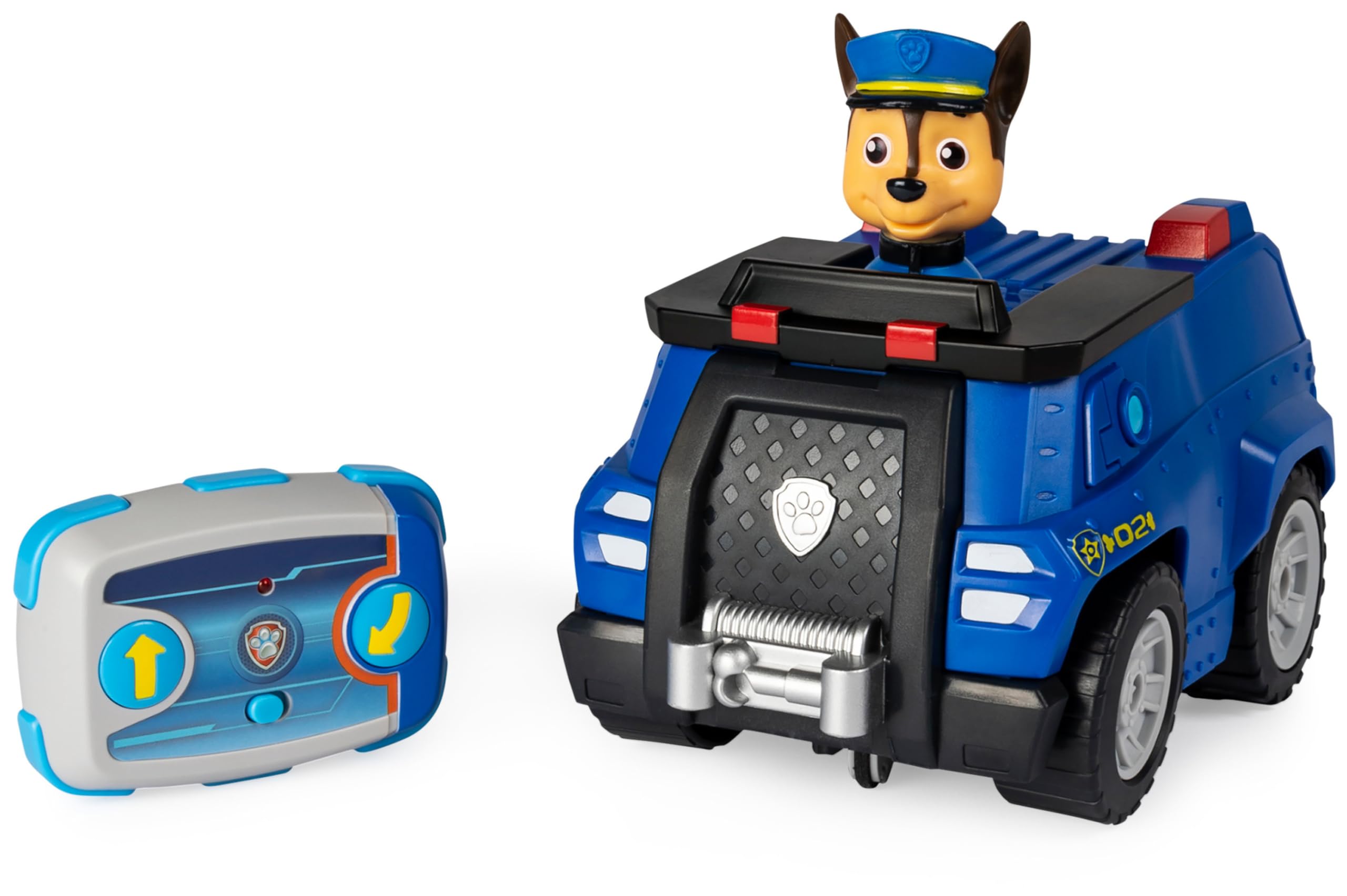 Paw Patrol Chase Remote Control Police Cruiser with 2-Way Steering | Ages 3+