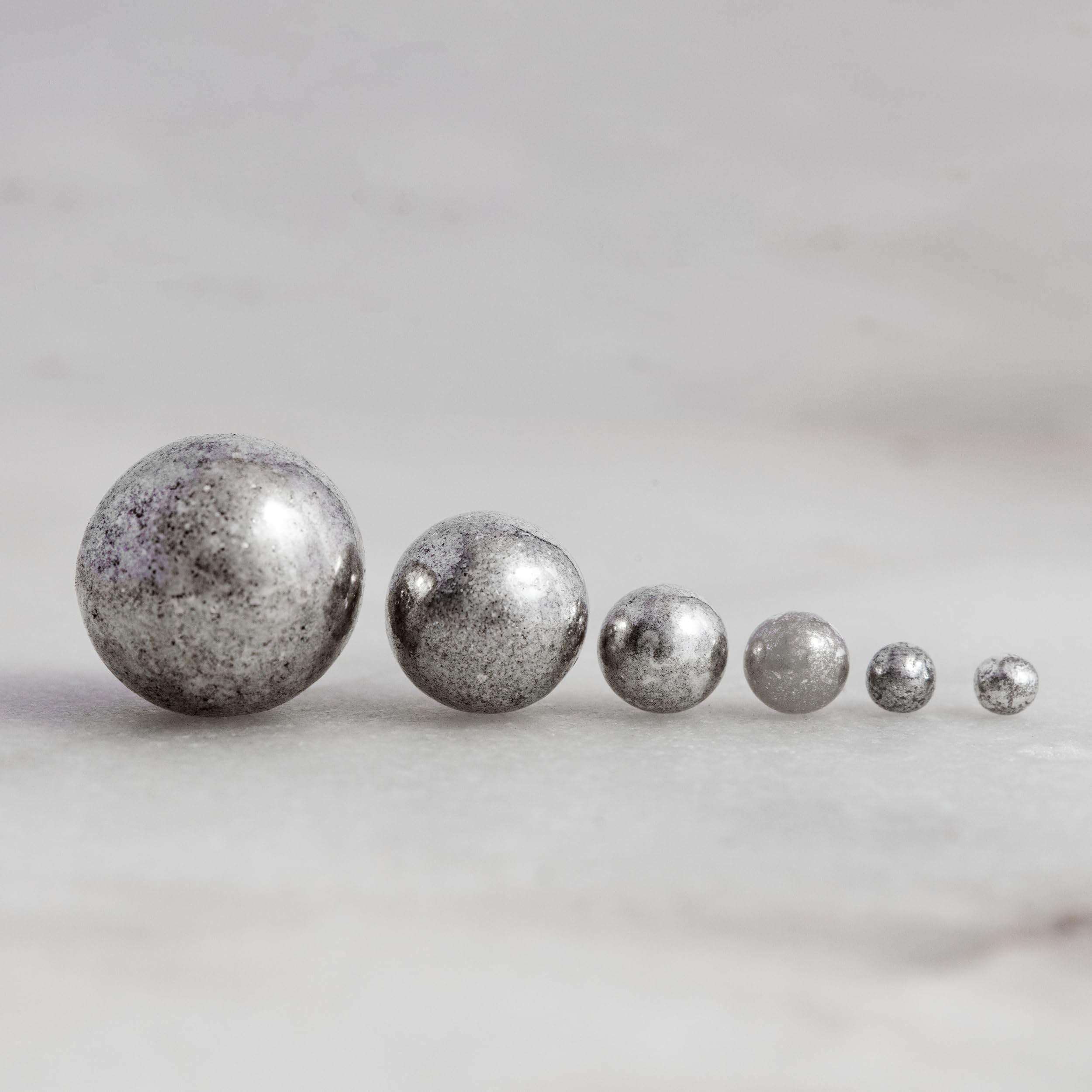 PME Silver Sugar Pearls - Edible Cake Decorations (25g, 4mm)