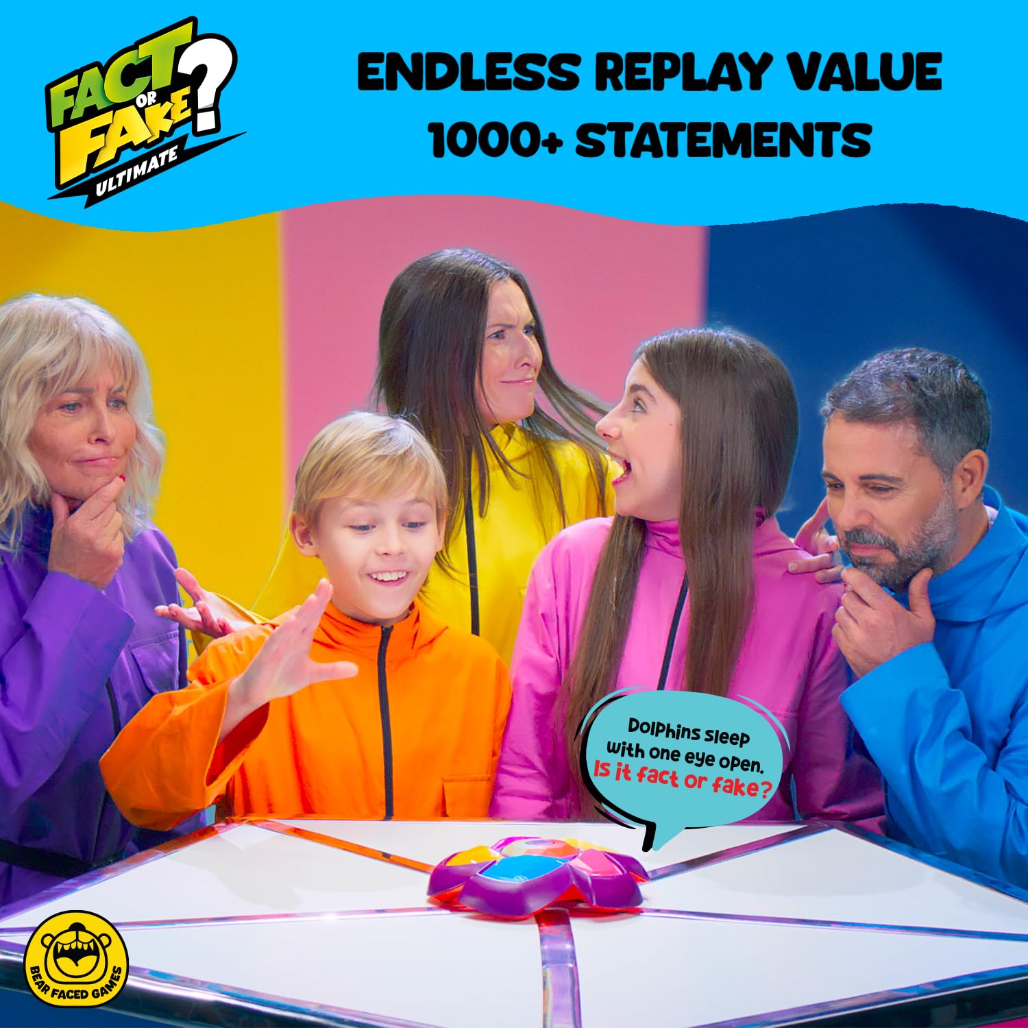 Bear Faced Games Fact or Fake? Ultimate Interactive Quiz Board Game 4