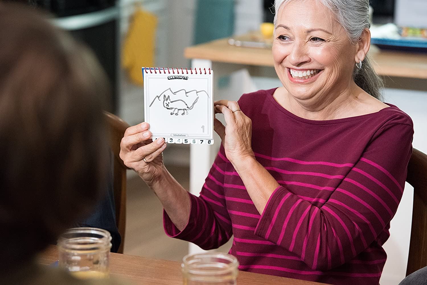 USAopoly Telestrations Hilarious Party Game for 4-8 Players 3