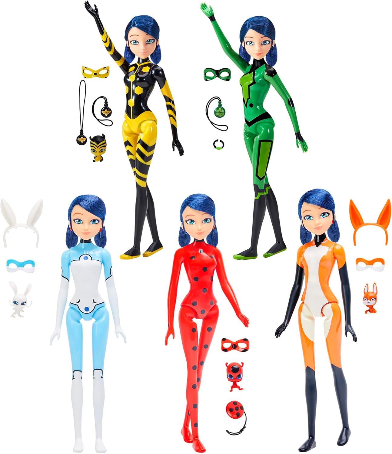 Miraculous Ladybug Magic Heroez Reveal Colour Change Doll - Bandai, 4+ Years 5