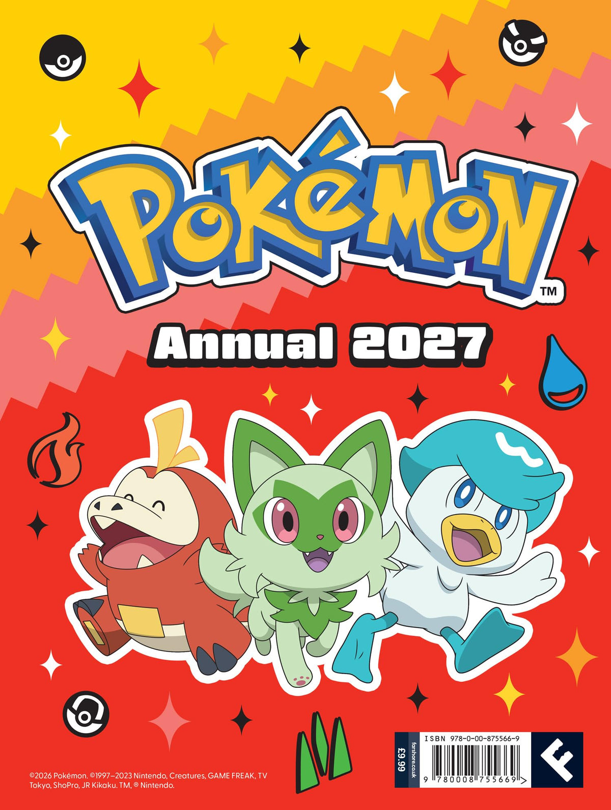 Pokémon Annual 2027 - Hardcover, 72 Pages, Ages 6+