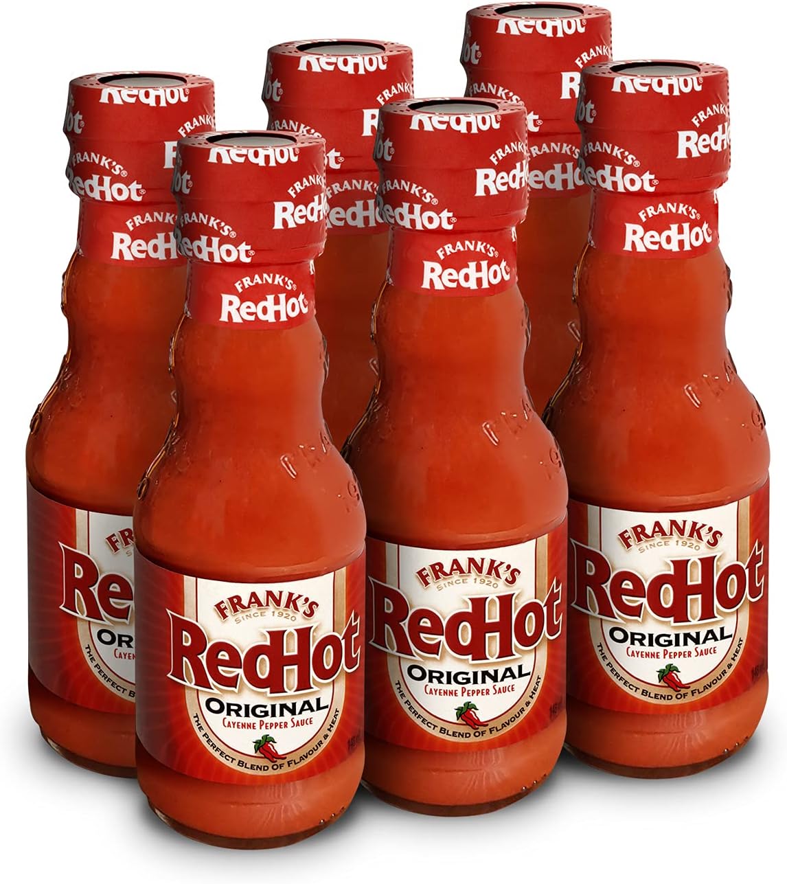 Frank's RedHot Original Cayenne-Pfeffersauce 148 ml | 6er-Pack