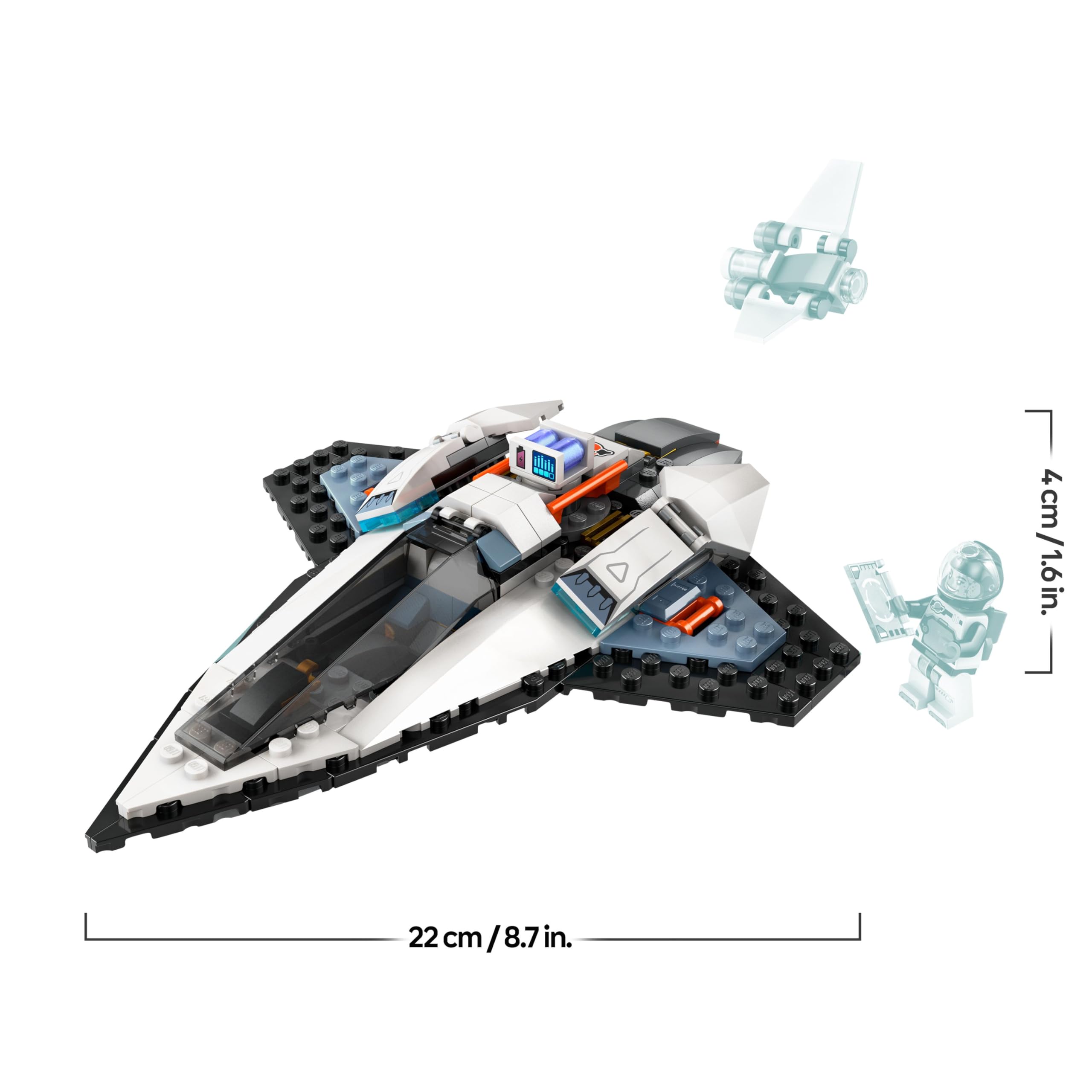 LEGO City Interstellar Spaceship Toy Set - Building & Space Adventure Playset for Ages 6+ 15