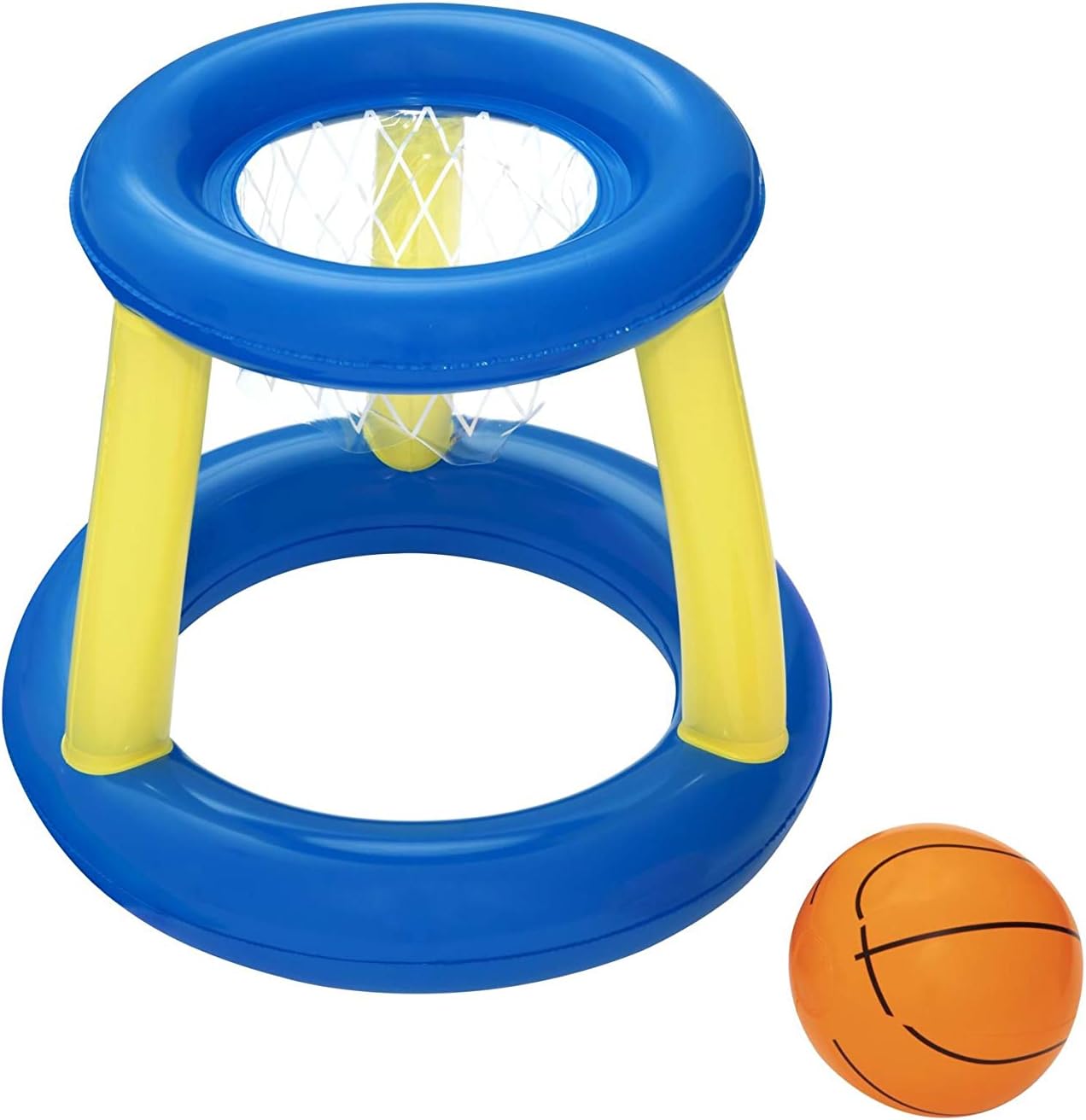 Bestway Splash N Hoop Inflatable Basketball Pool Game - Floating Water Toy for Kids 3+ 5