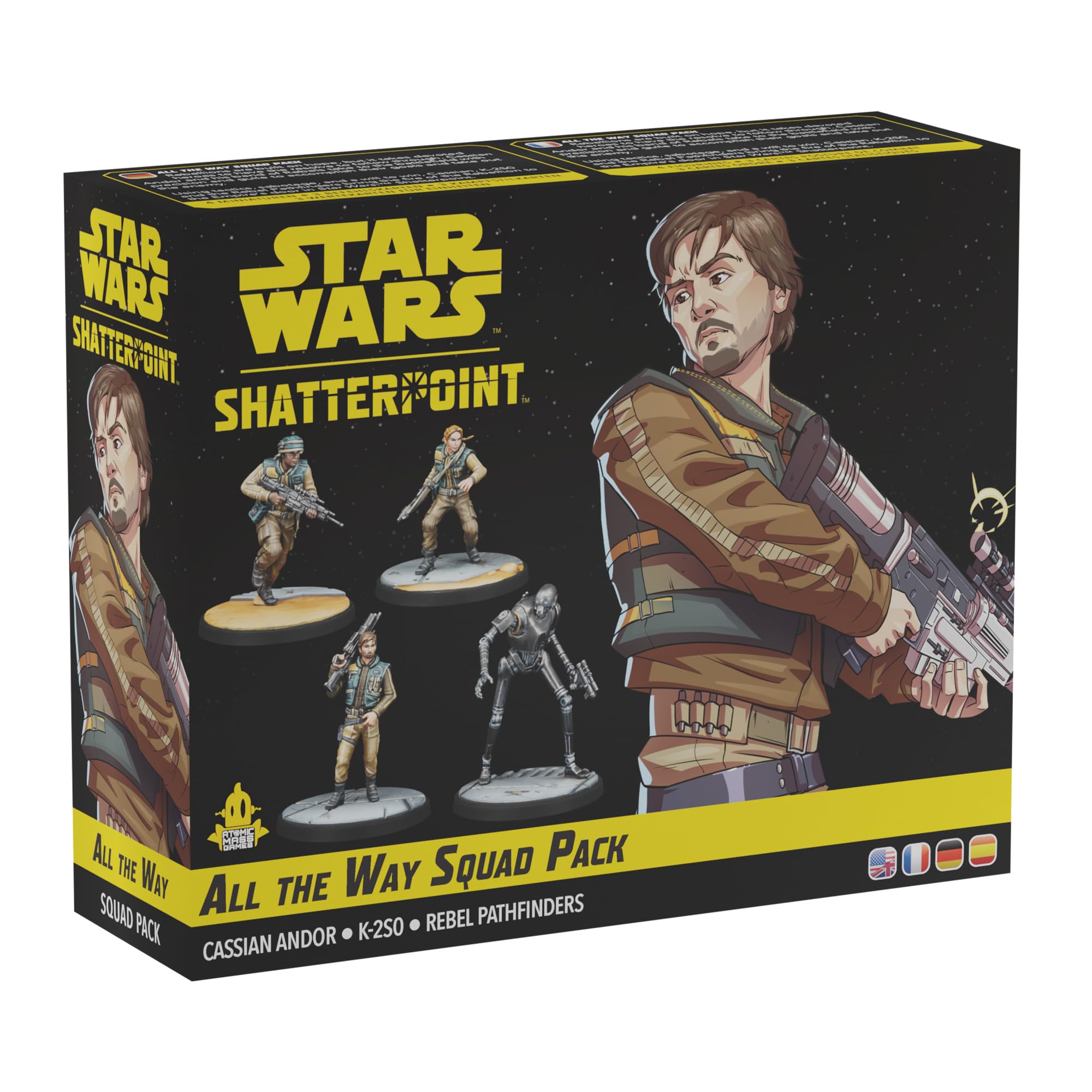 Atomic Mass Games Star Wars Shatterpoint All The Way Squad Pack Miniatures