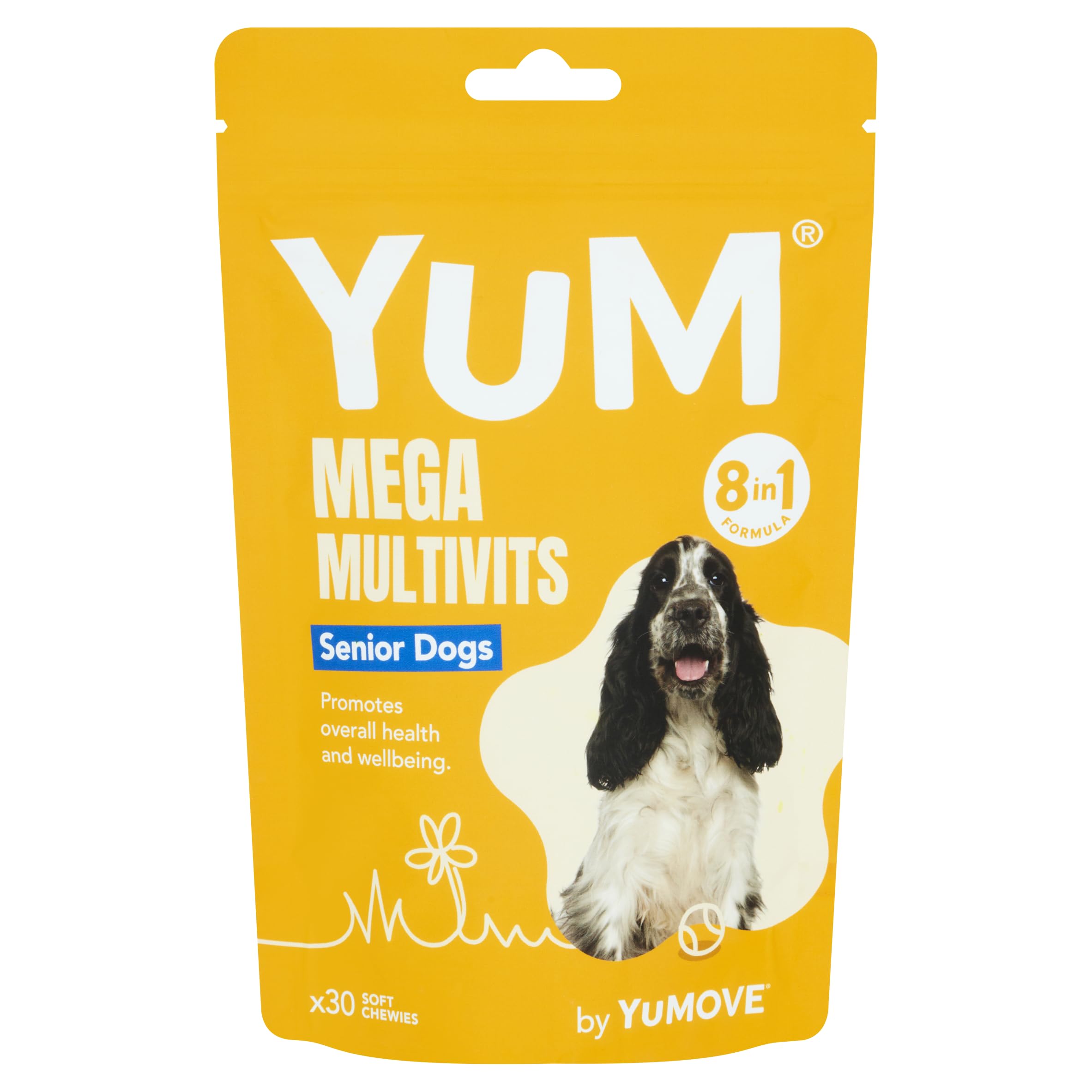 YuMOVE YuCARE Senior Dog Multivitamins - 30 Count Soft Bites | Daily Wellness Support