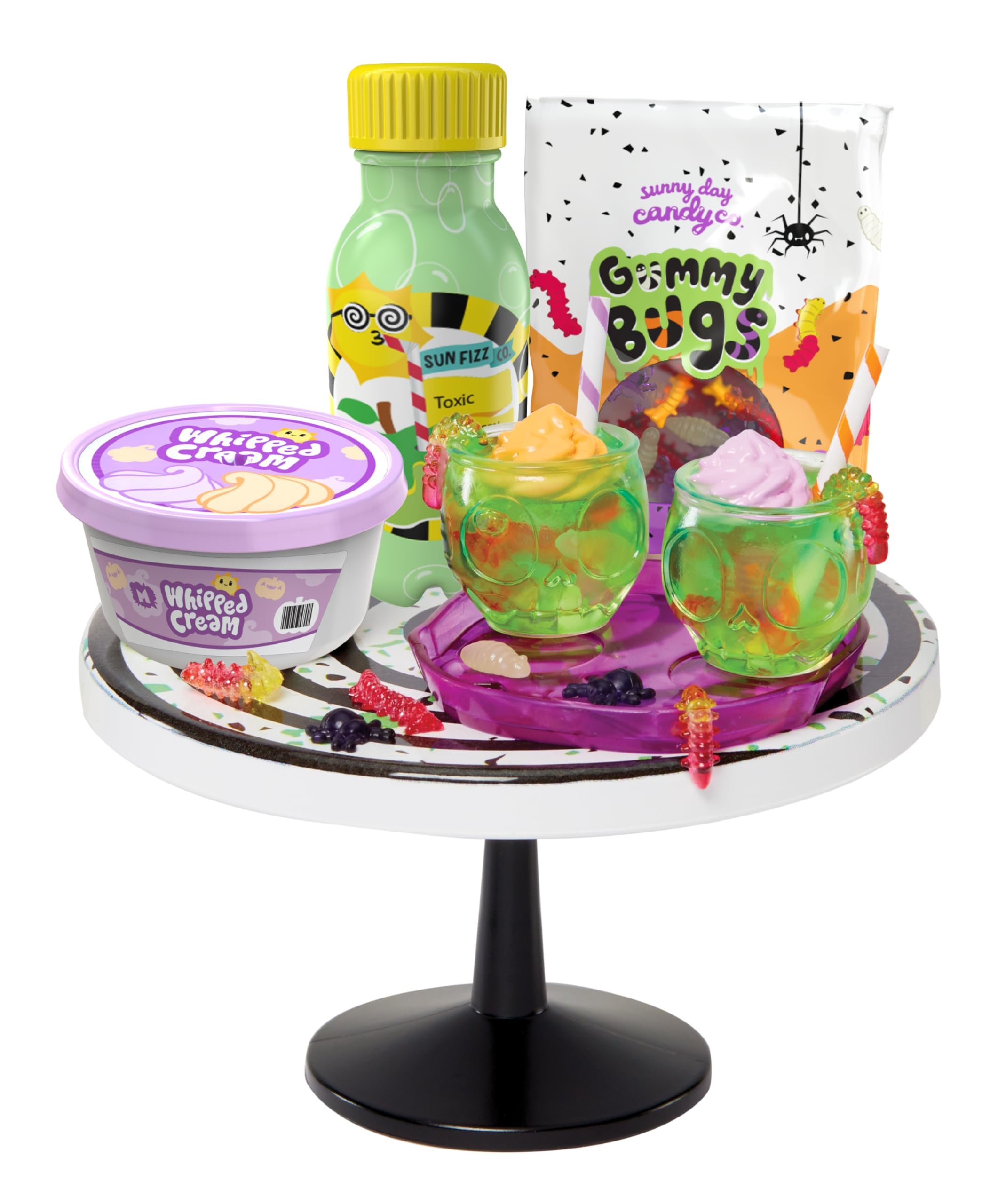 MGA's Miniverse Make It Mini Food Halloween Series 2 - Beetlejuice Beetlejuice Mini Diner Collectible, DIY Resin Play Set for Kids Ages 8+ 3