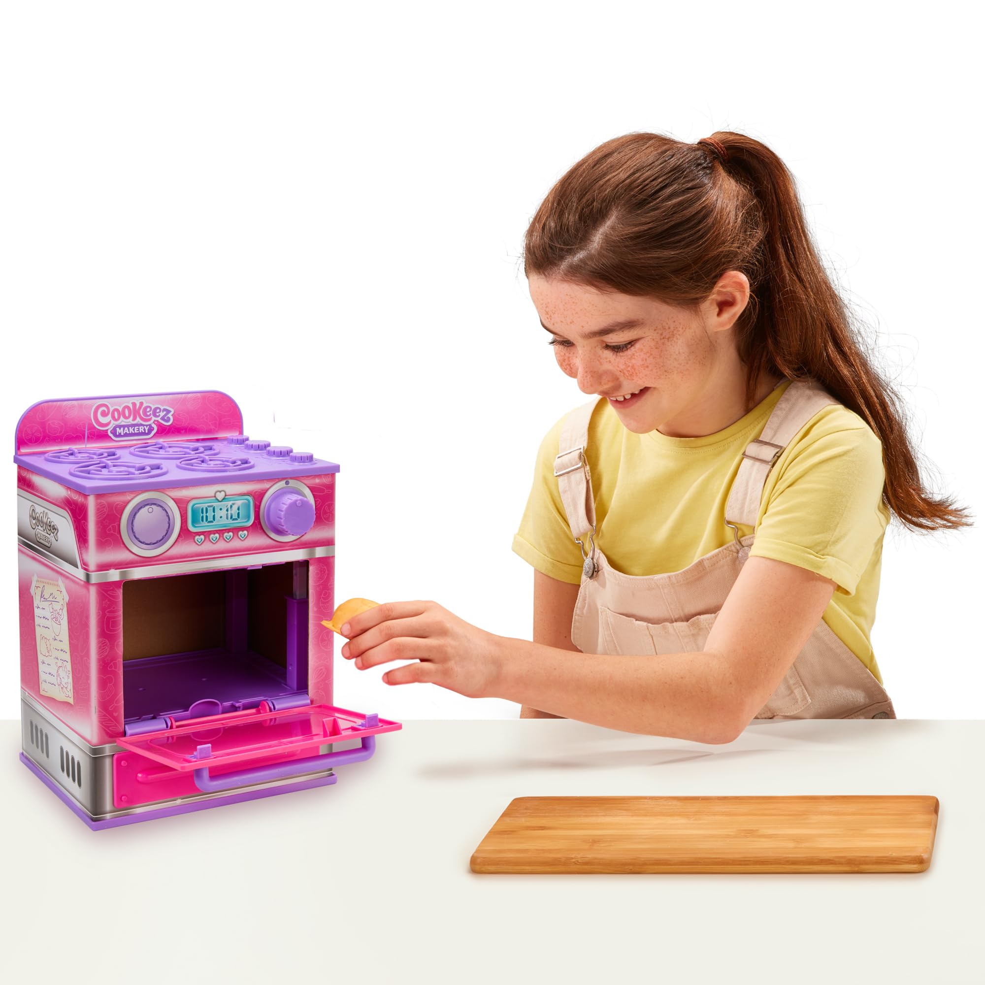 Cookeez Makery Cinnamon Treatz Oven - Interactive Plush Baking Playset for Kids 5+ 3
