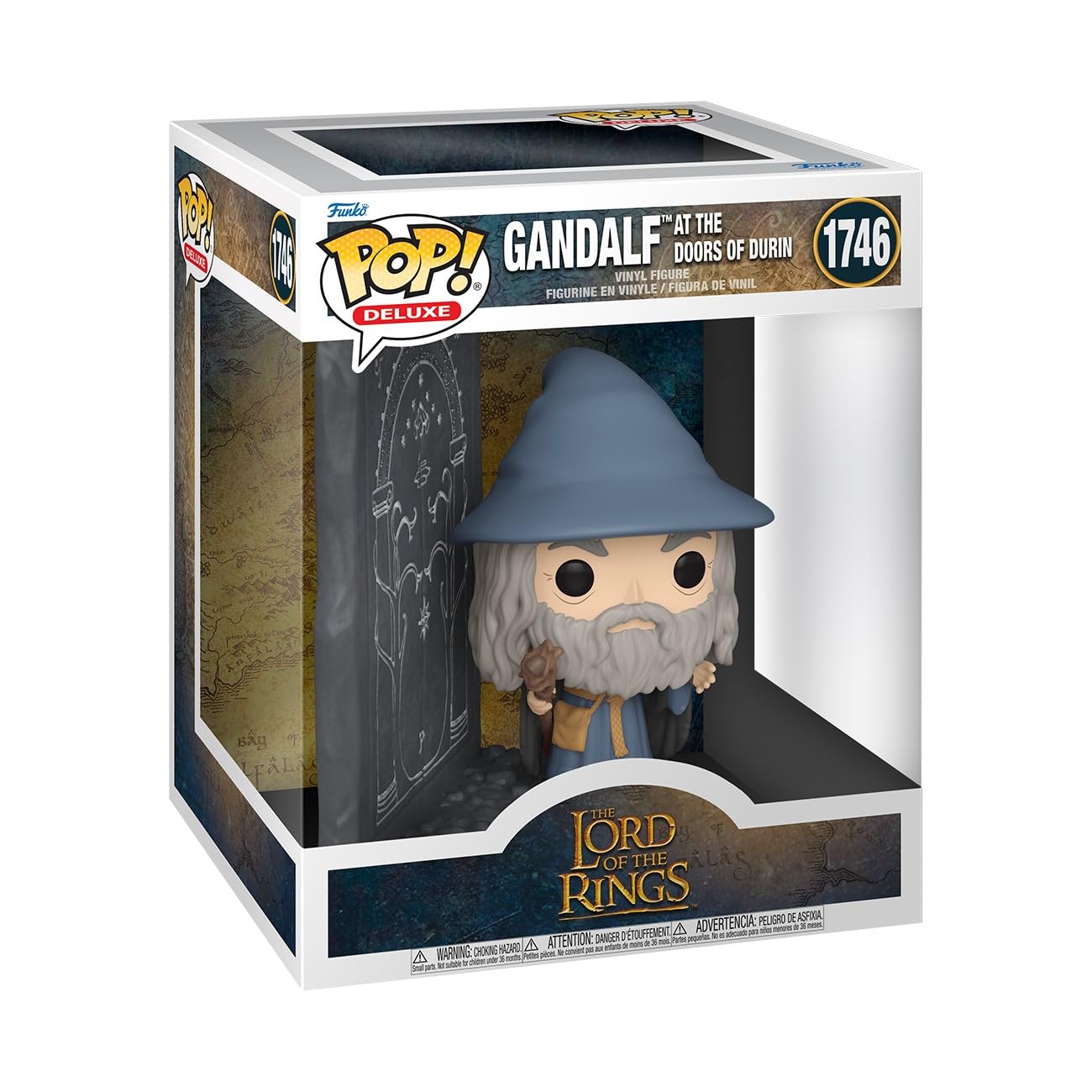 Funko Pop! Deluxe: Lord of the Rings S8 - Gandalf Vinyl Figure