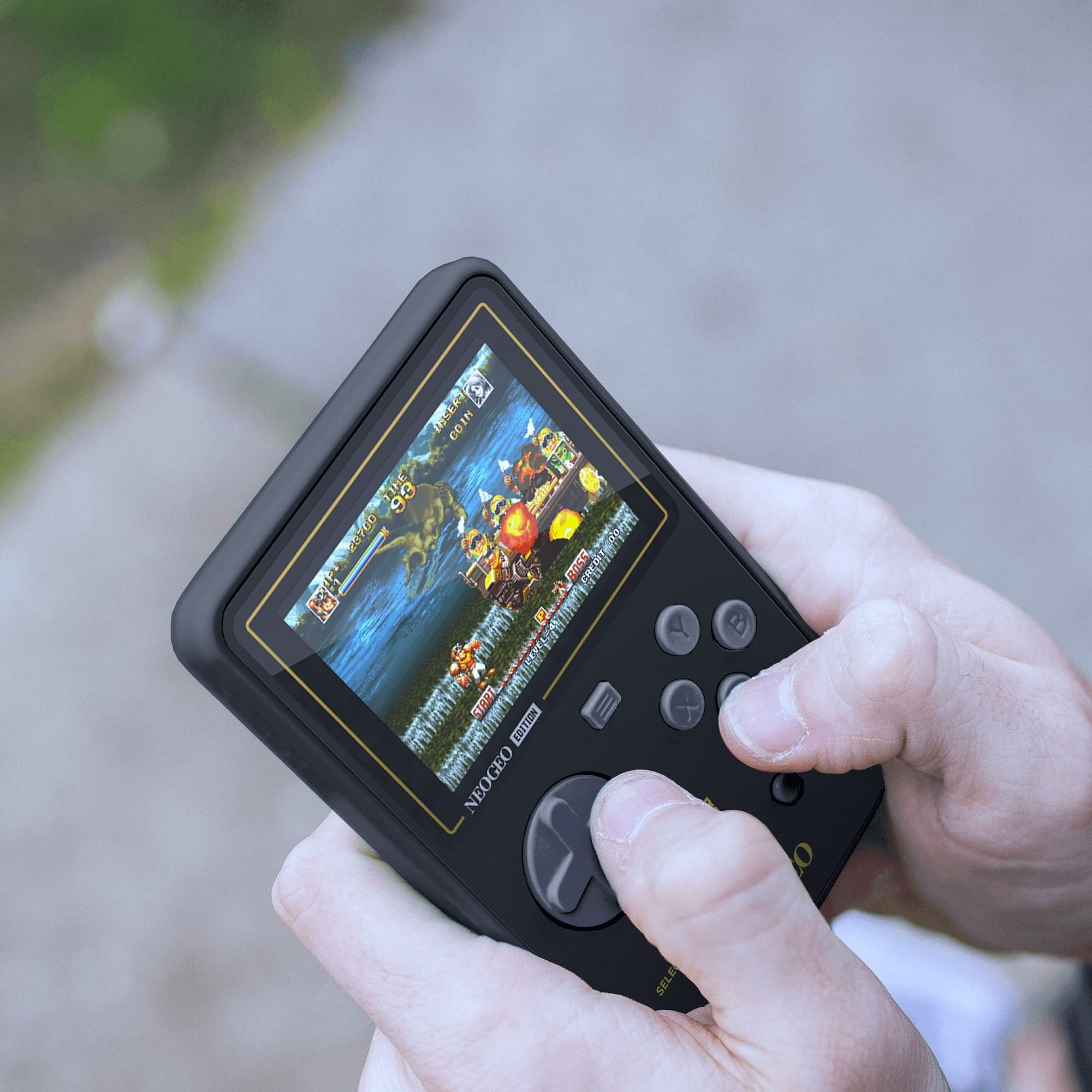 Evercade Neo Geo Super Pocket - Handheld Console with 14 Pre-Loaded Games 4