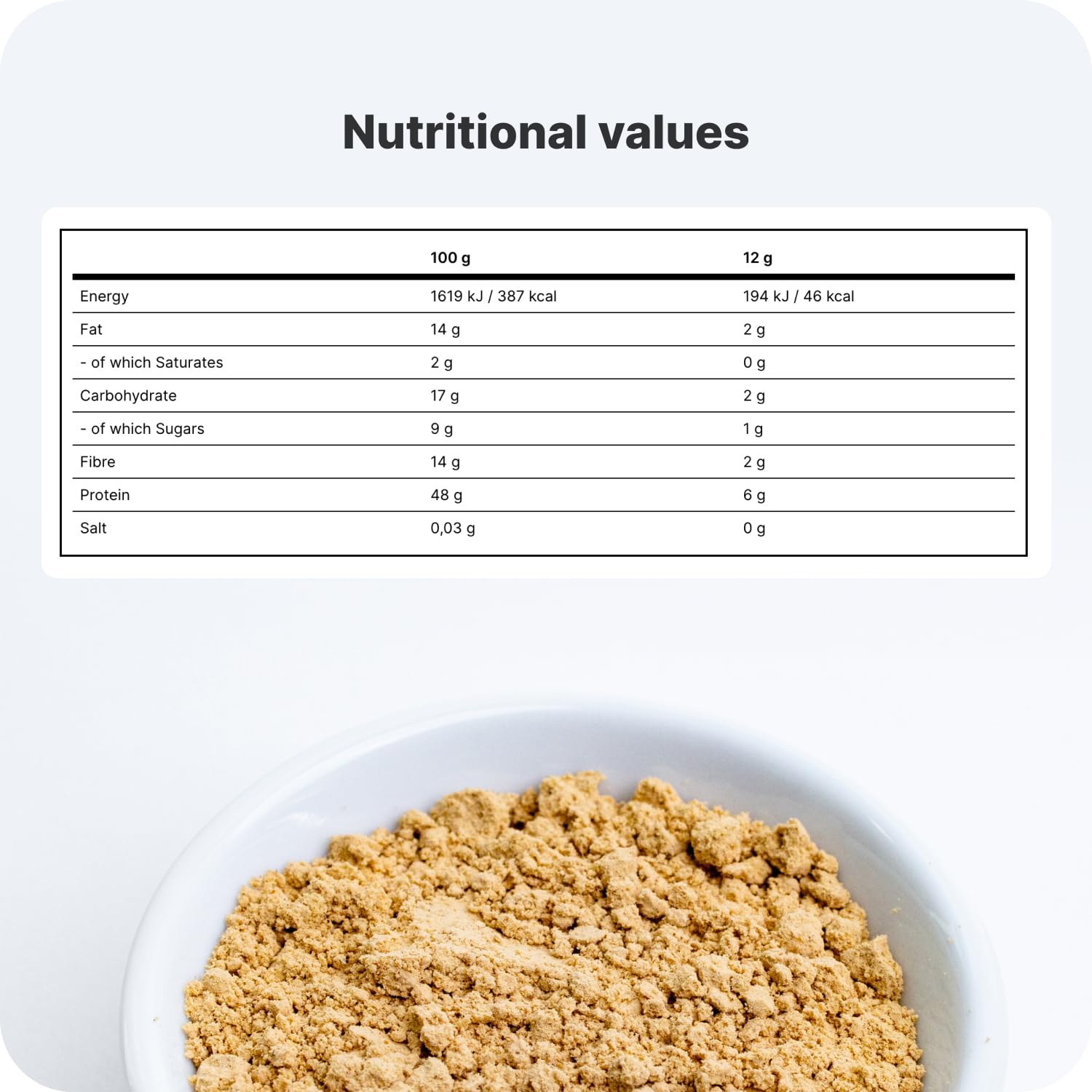 Vilgain 100% Organic Peanut Butter Powder | Sugar-Free, Low-Calorie, 240g 6