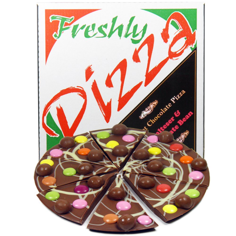Hamiltons Milk Chocolate 7-Inch Malteser and Bean Gourmet Chocolate Pizza 4