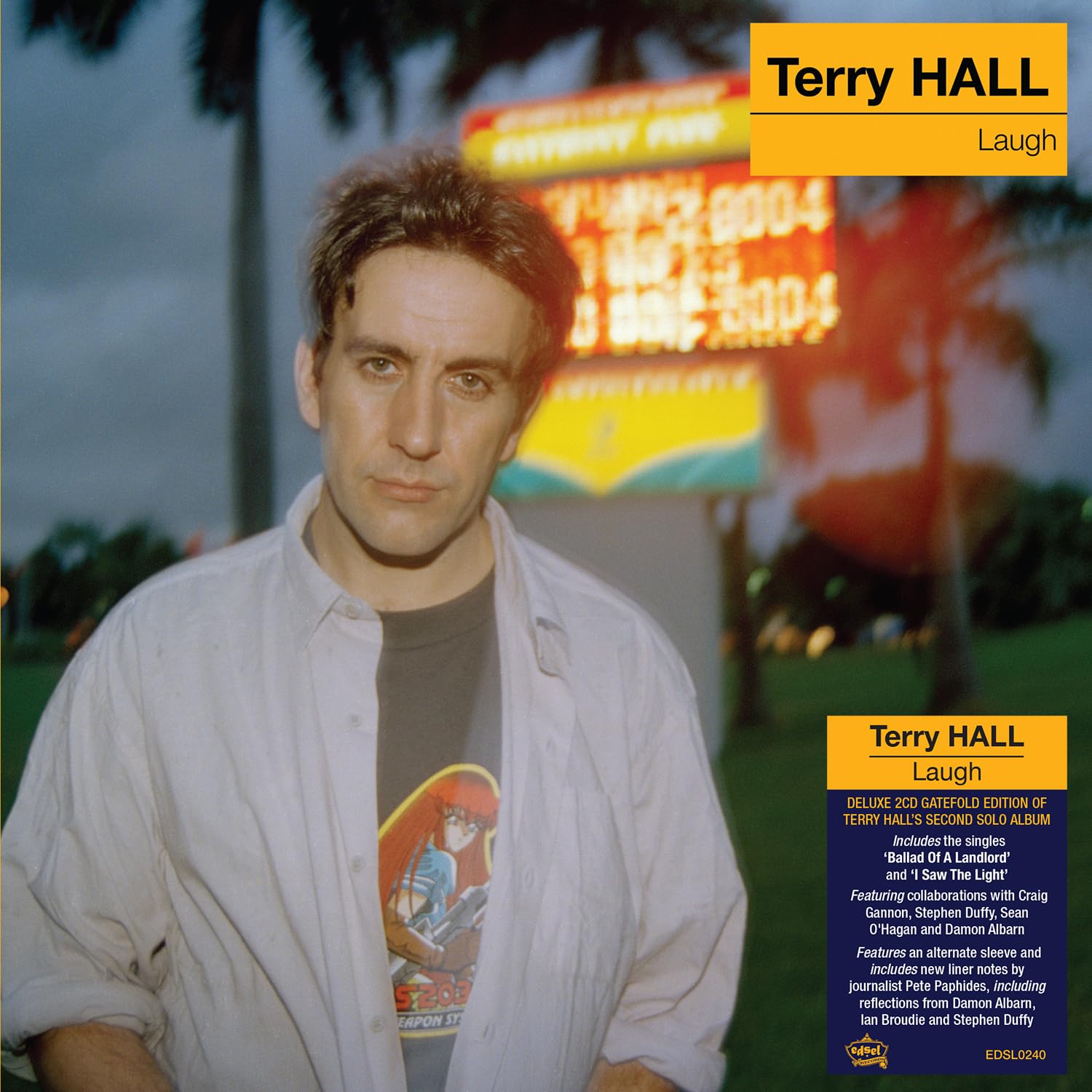 Terry Hall - Laugh (2CD Deluxe Gatefold Packaging)