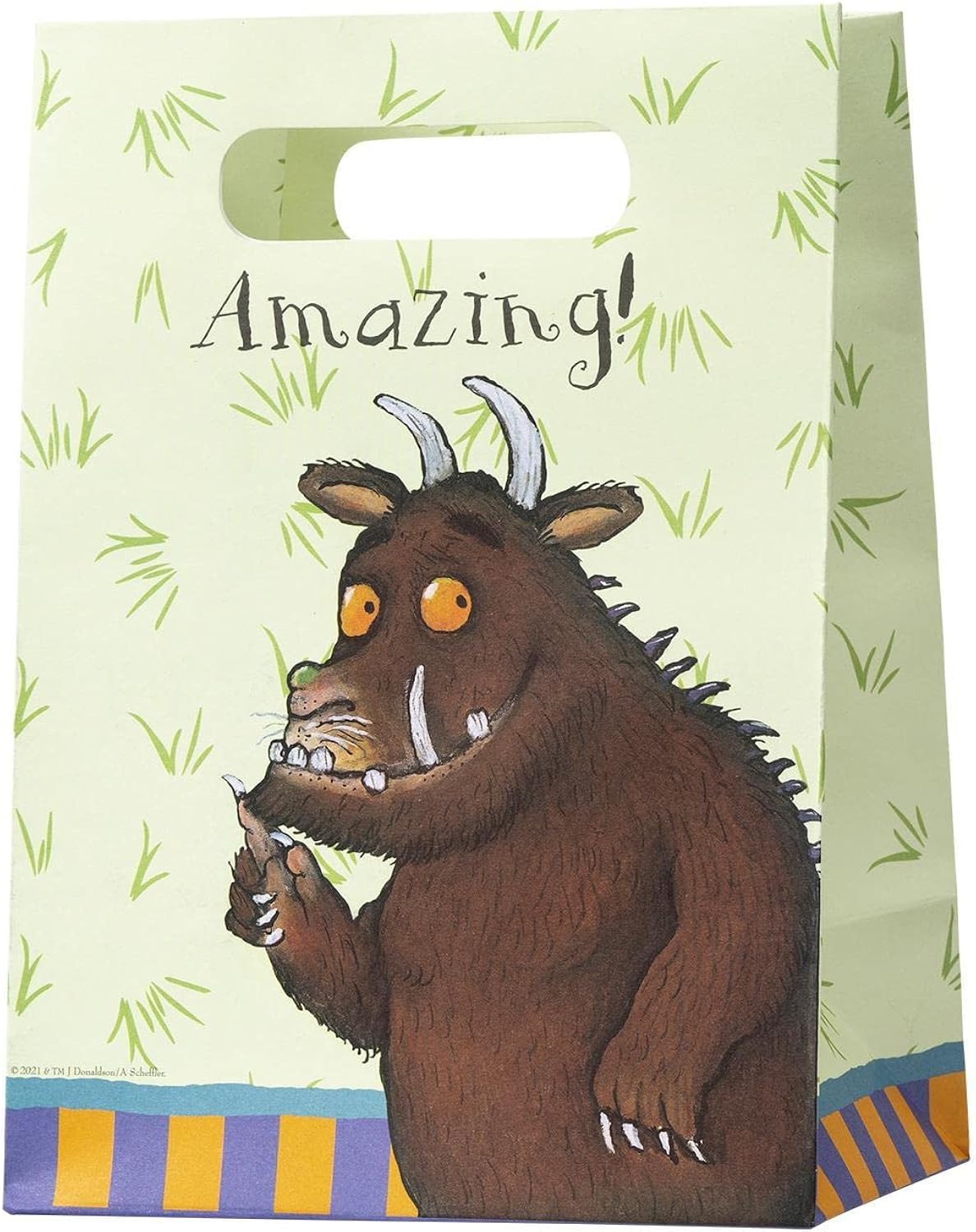 Smiffys The Gruffalo Tableware Party Platters x4 - 30.5 cm, Officially Licensed 3