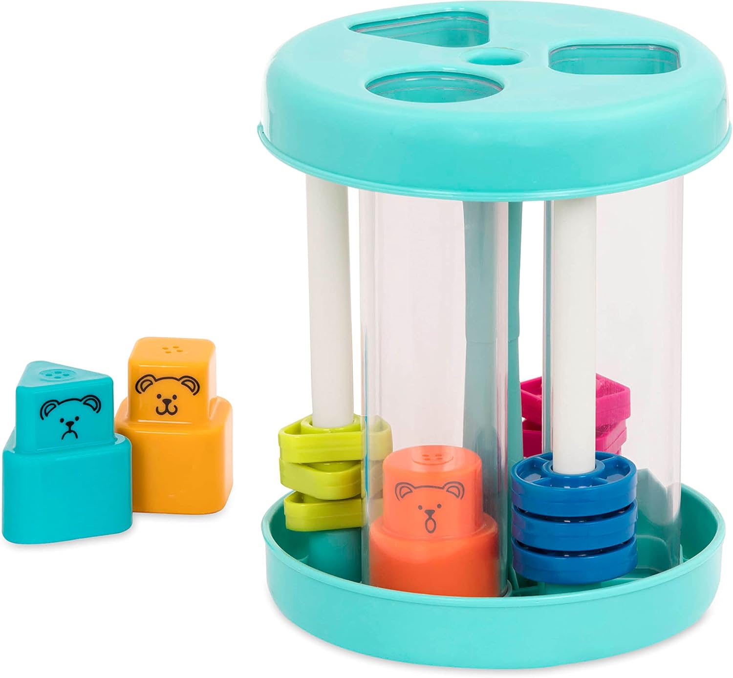 Battat BT2600Z Shapes & Sounds Sorter - Educational Toddler Toy for 18 Months+ 3