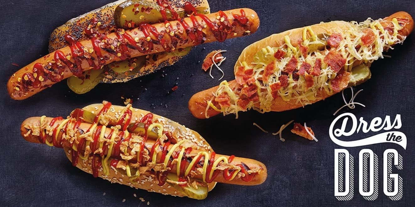Dino's Famous All American Style Barbecue Big Dog Pork Franks | 360g Pack