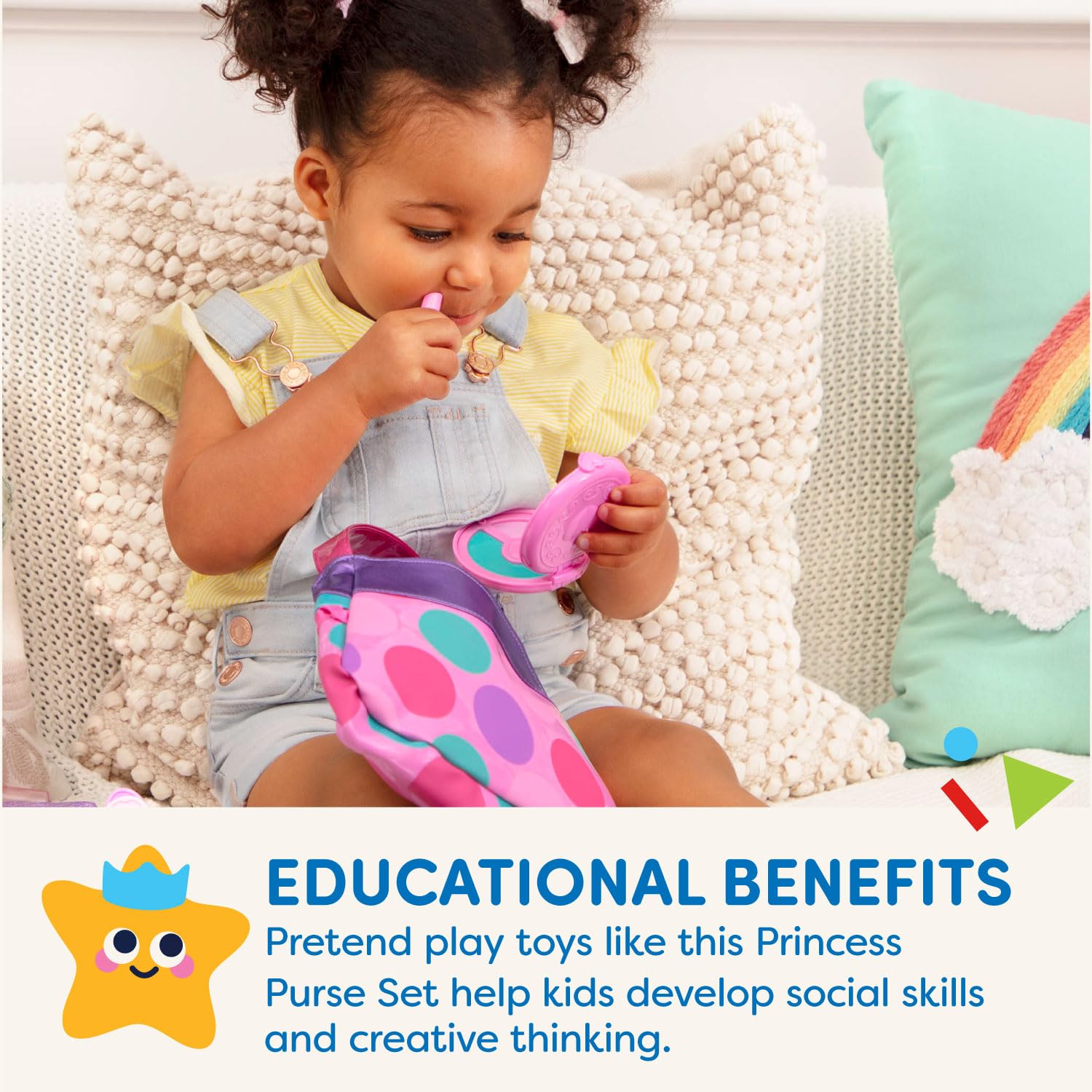 Play Circle Princess Purse Role Play Set with 8 Accessories 11