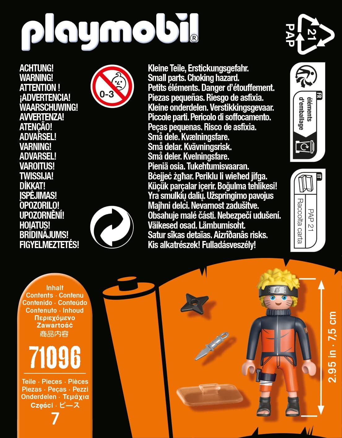 Playmobil Naruto Shippuden - Naruto Figure Set (71096) 4