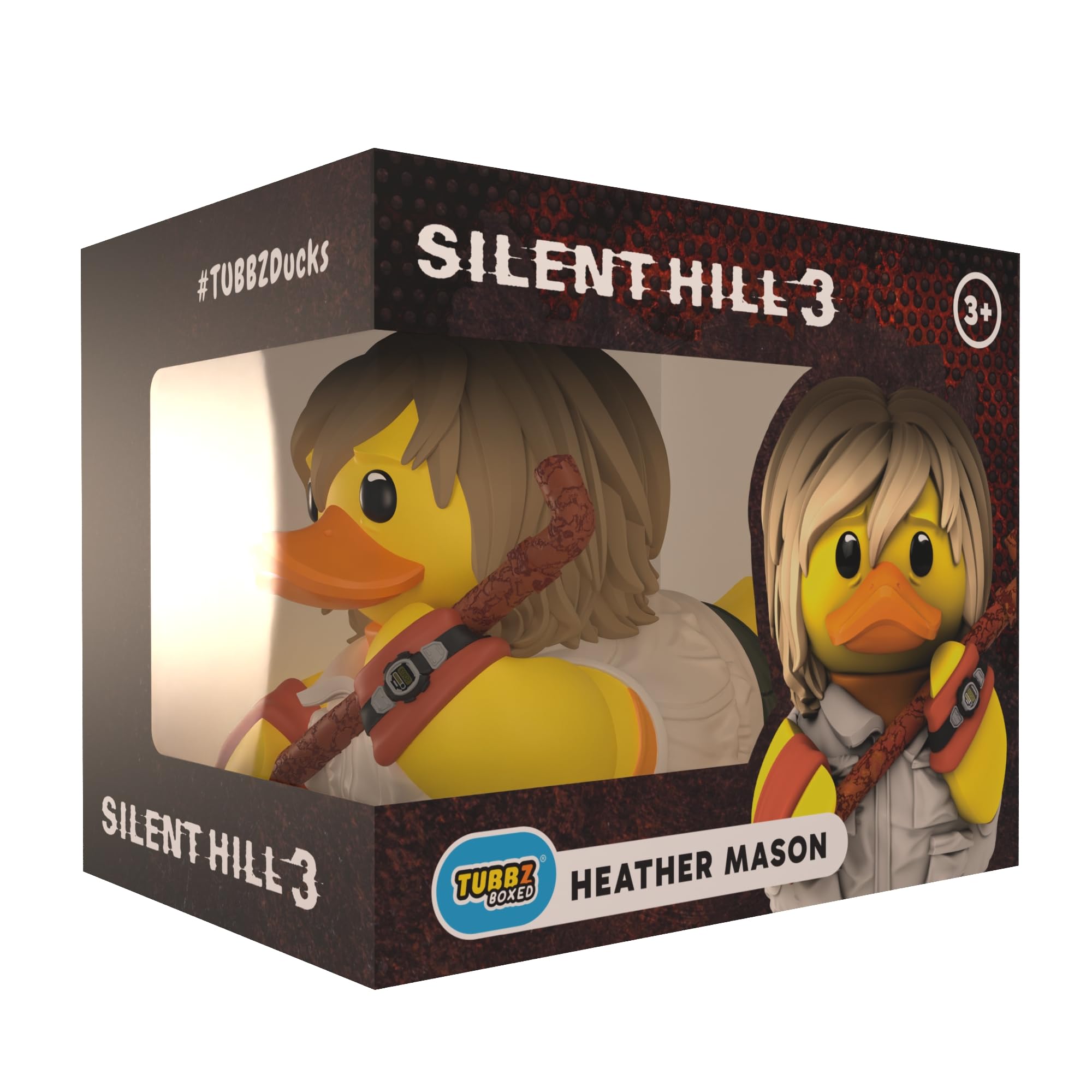 TUBBZ Silent Hill Heather Mason Cosplaying Rubber Duck Collectible Figure | 9 cm Tall