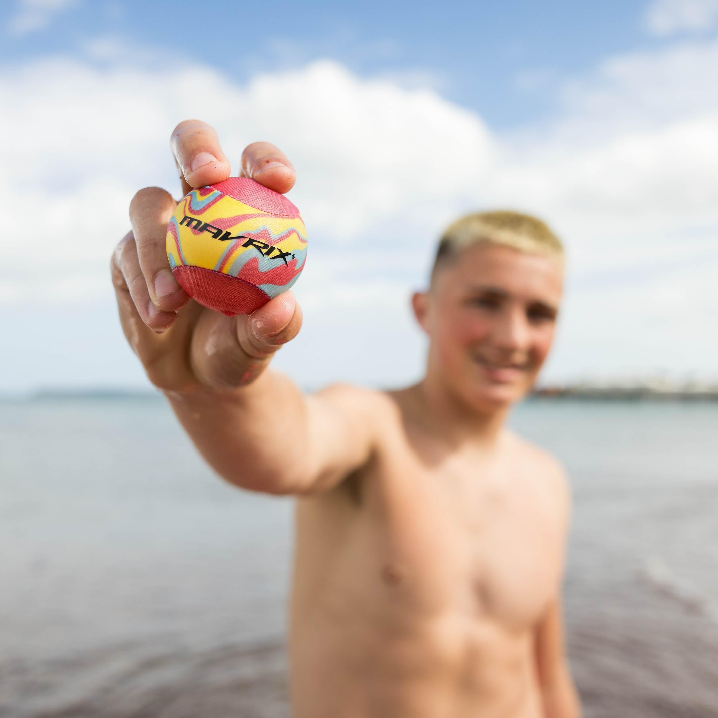 Mavrix Water Skim Ball - Floating Bouncing Ball for Kids and Adults