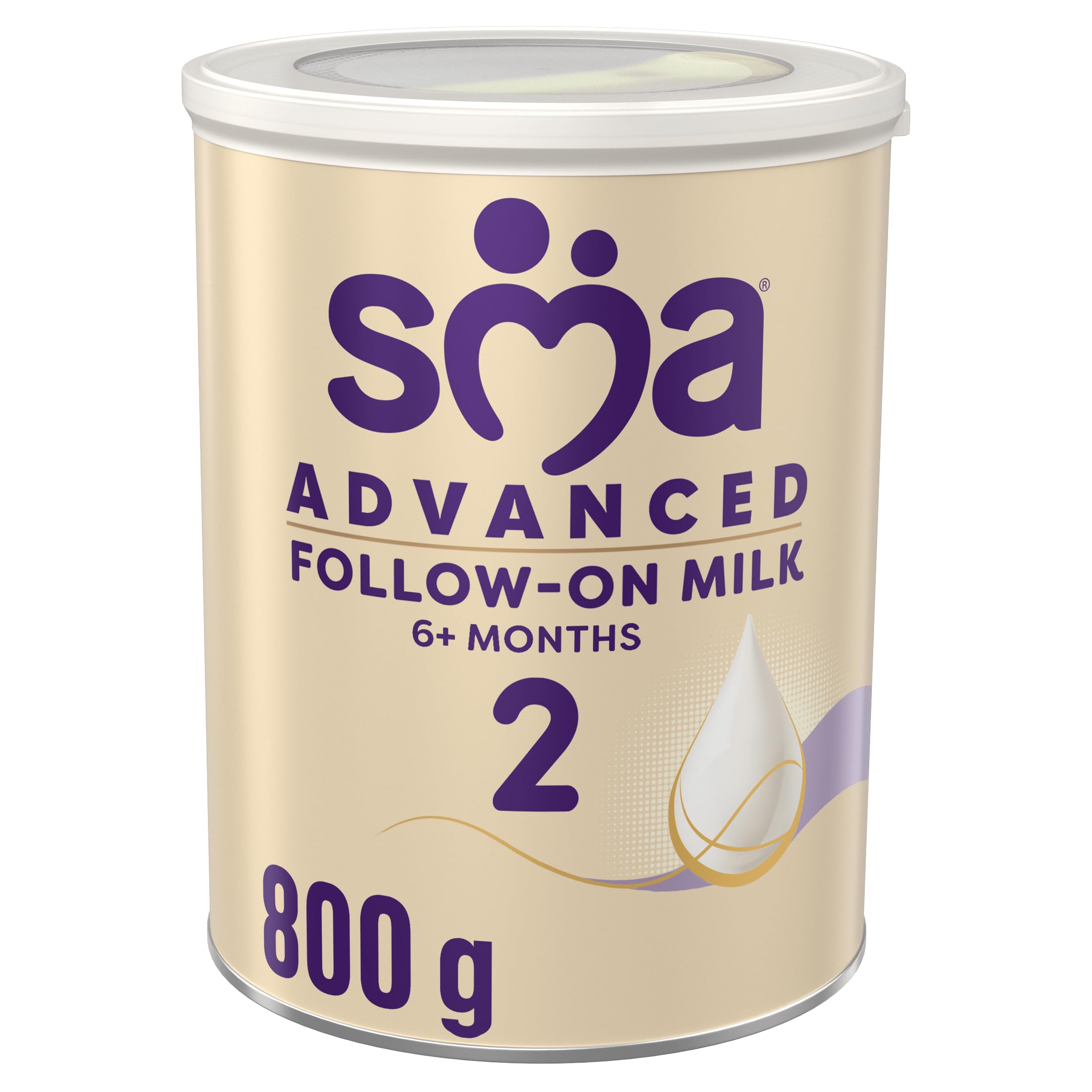 SMA ADVANCED Follow-on Baby Milk Powder Formula, 6-12 Months, 800g