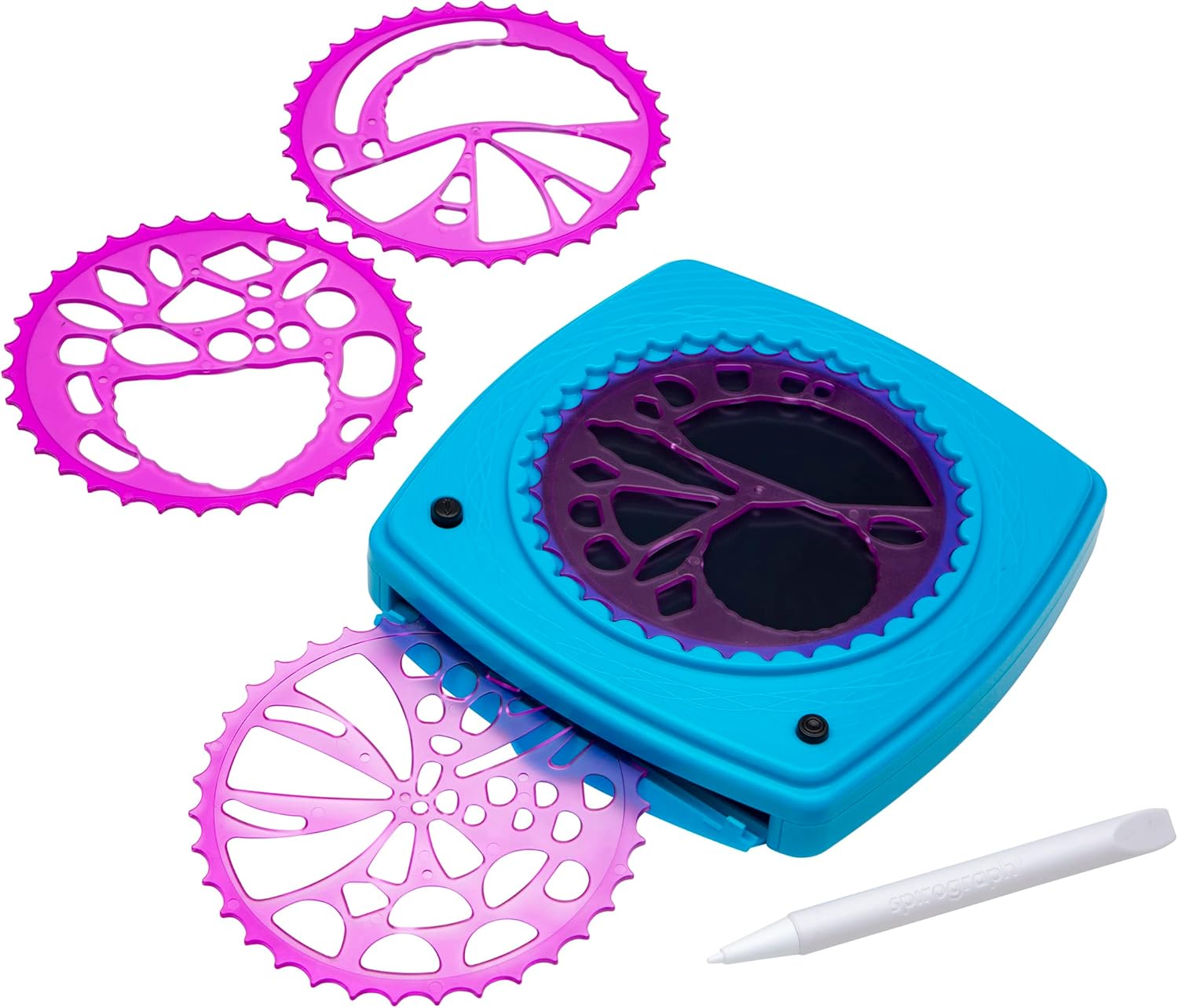 Spirograph Electronic Doodle Pad - Draw & Erase Multicolour Designs 3
