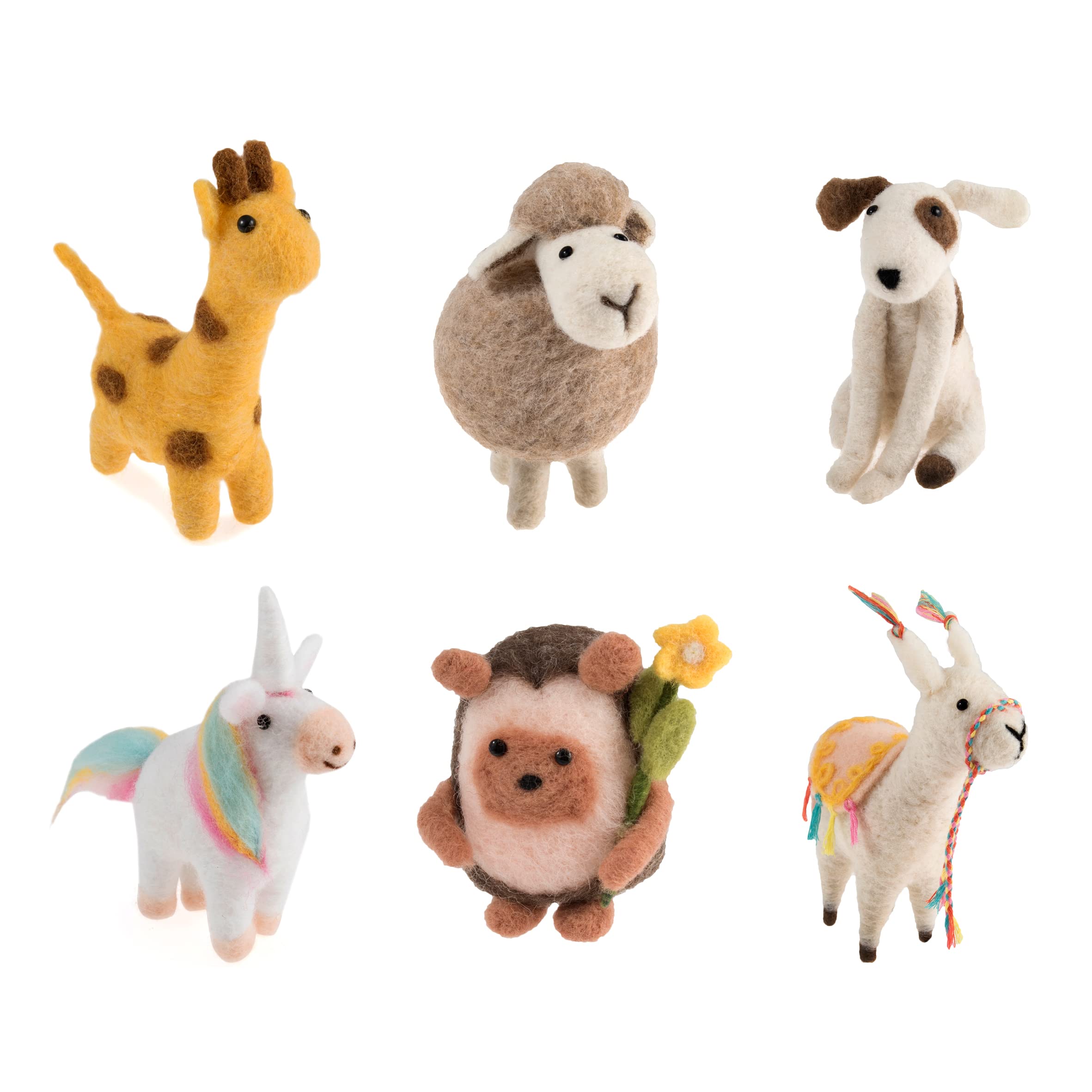 Trimits Needle Felting Craft Kit - Dog Design | Beginner Friendly | Includes Wool & Tools 6