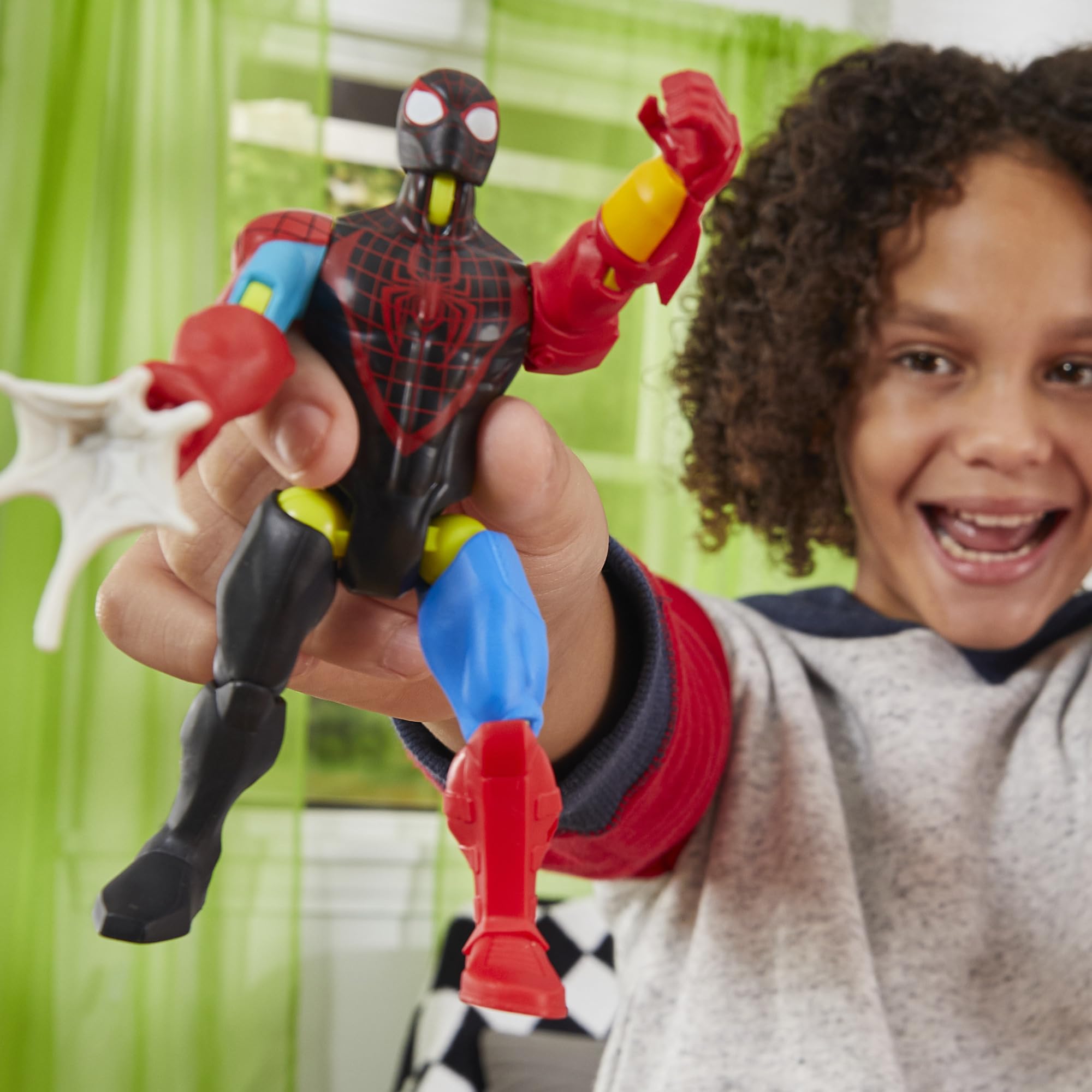 MixMashers Marvel Miles Morales Action Figure - Mix & Match Super Hero Toy for Kids 5