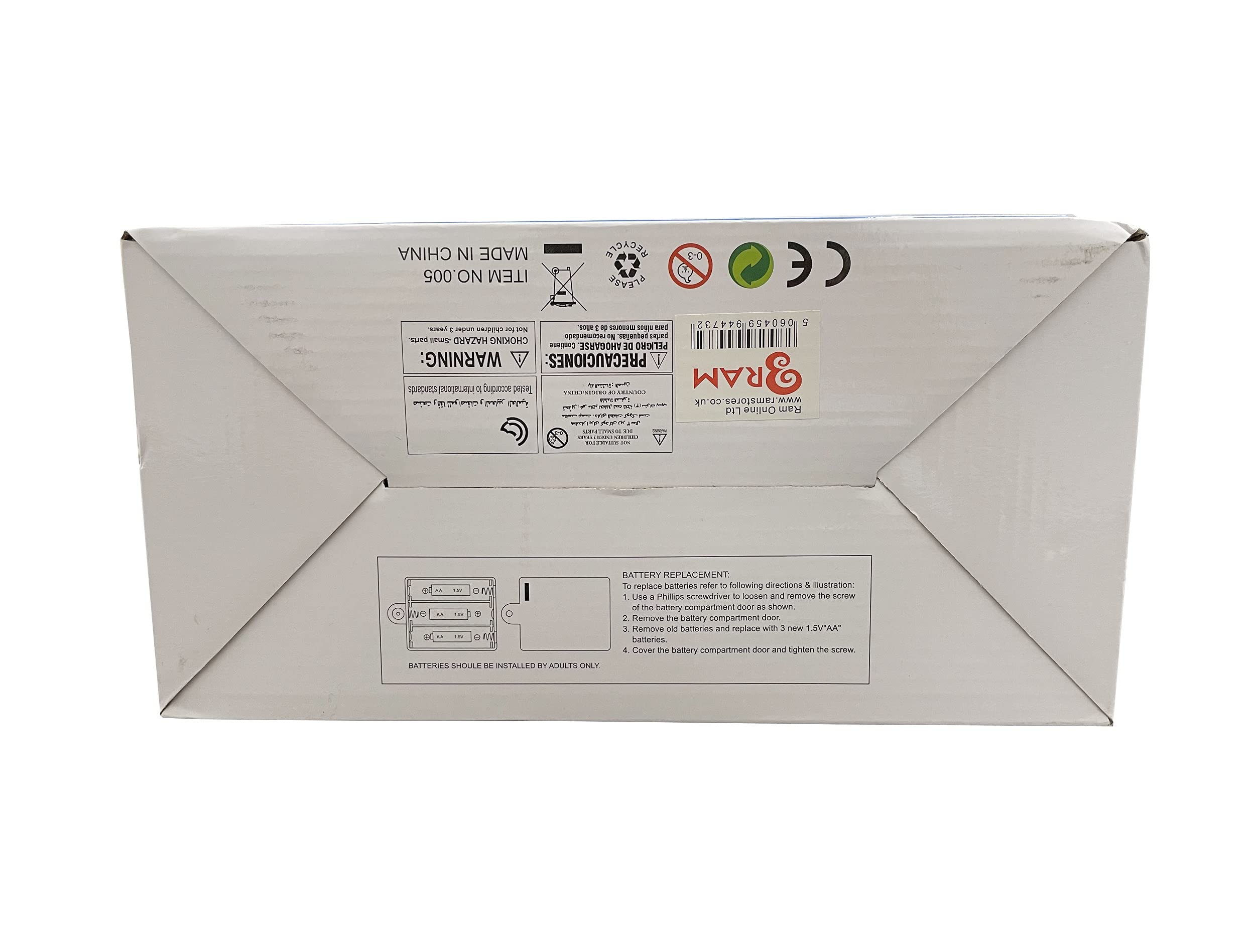 Ram Bubble Mower - Toy Lawnmower with Bubble Machine for Kids 3 Years and Up 4