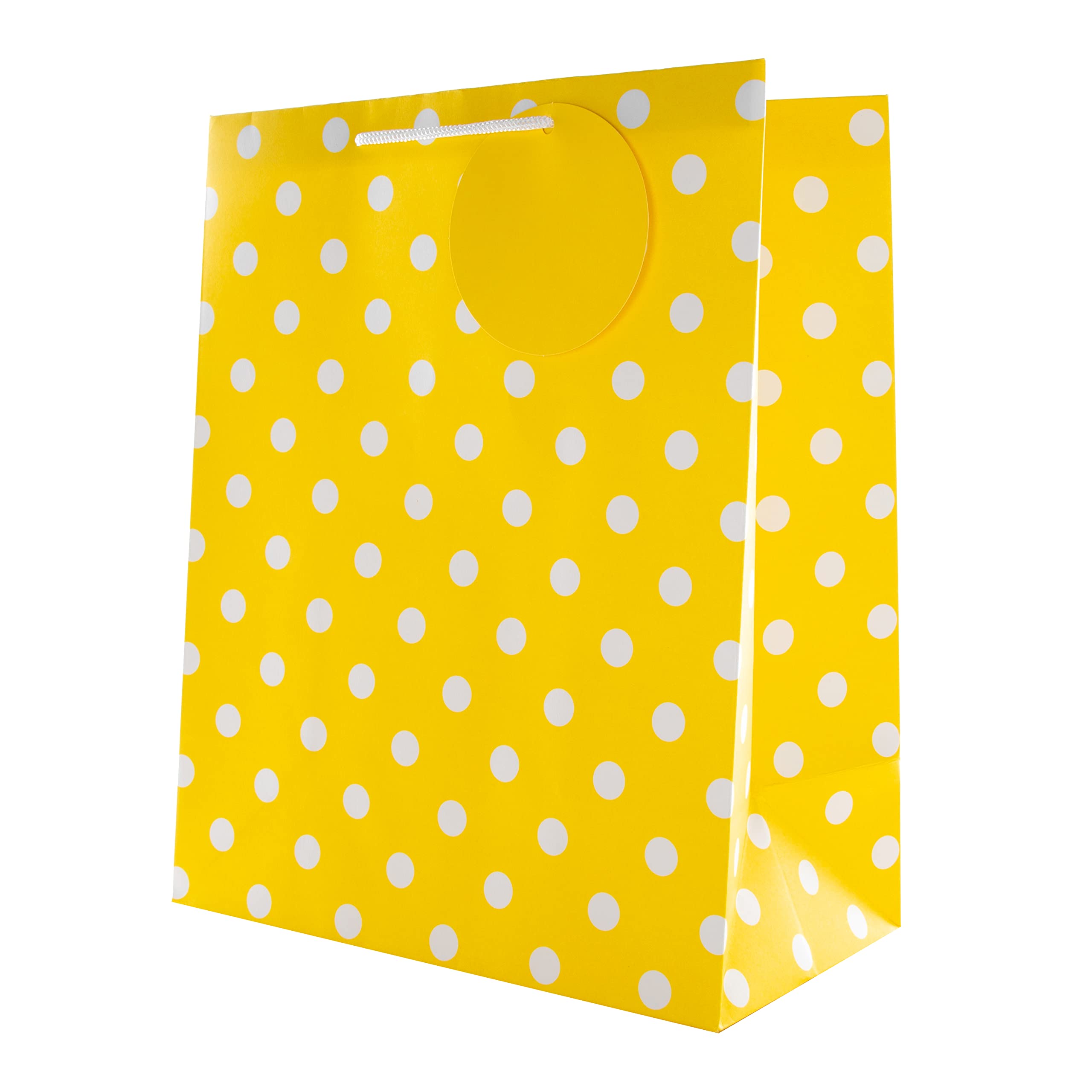 Hallmark Multi-Occasion Gift Bags Bundle - 4 Large Bags in Contemporary Polka Dot Design with Tags 4