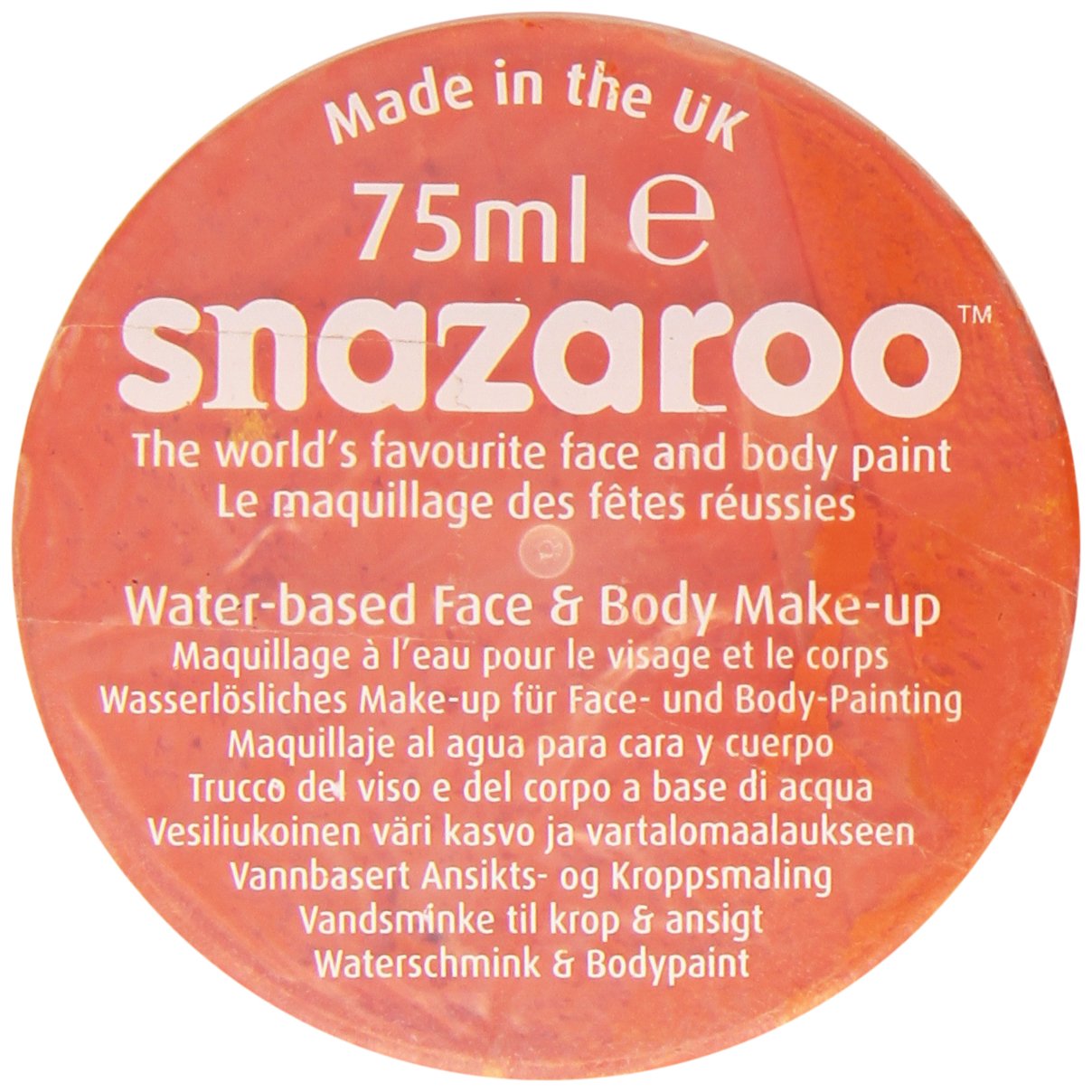 Snazaroo - Classic Face and Body Paint (18ml, Orange)