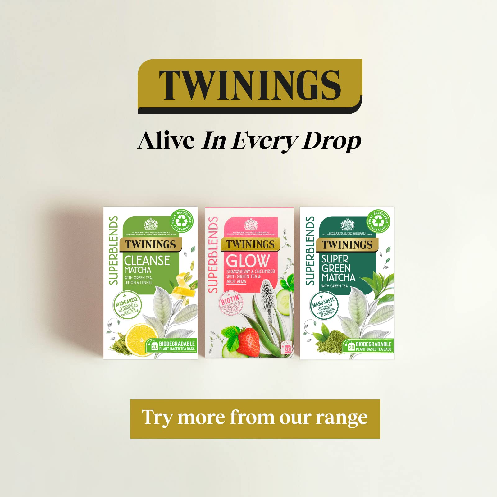 Twinings Organic Ceremonial Grade Matcha Green Tea Powder - 30g Tin 6