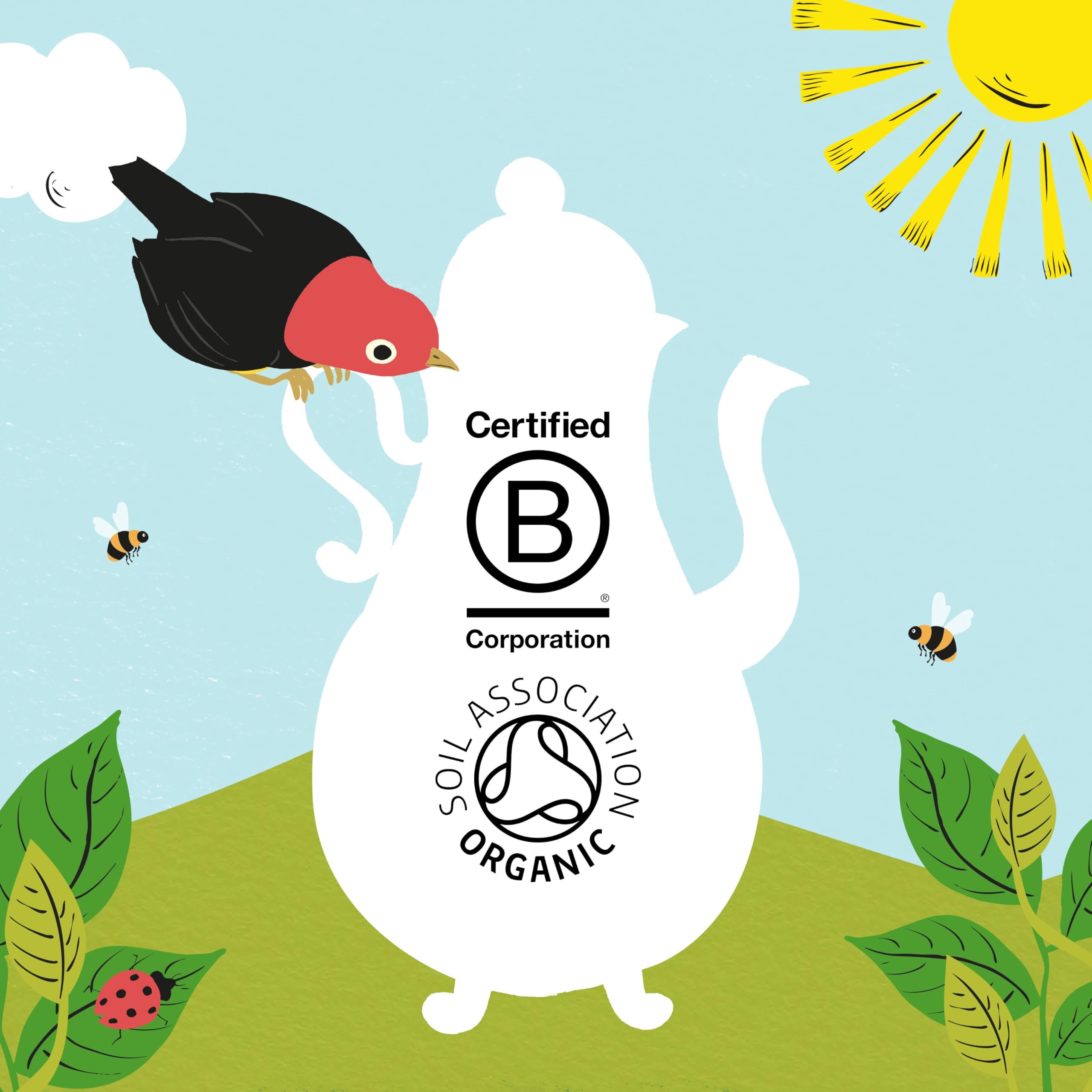 Clipper Organic No Caf Coffee Alternative 100g | Caffeine-Free Barley & Chicory Blend 3