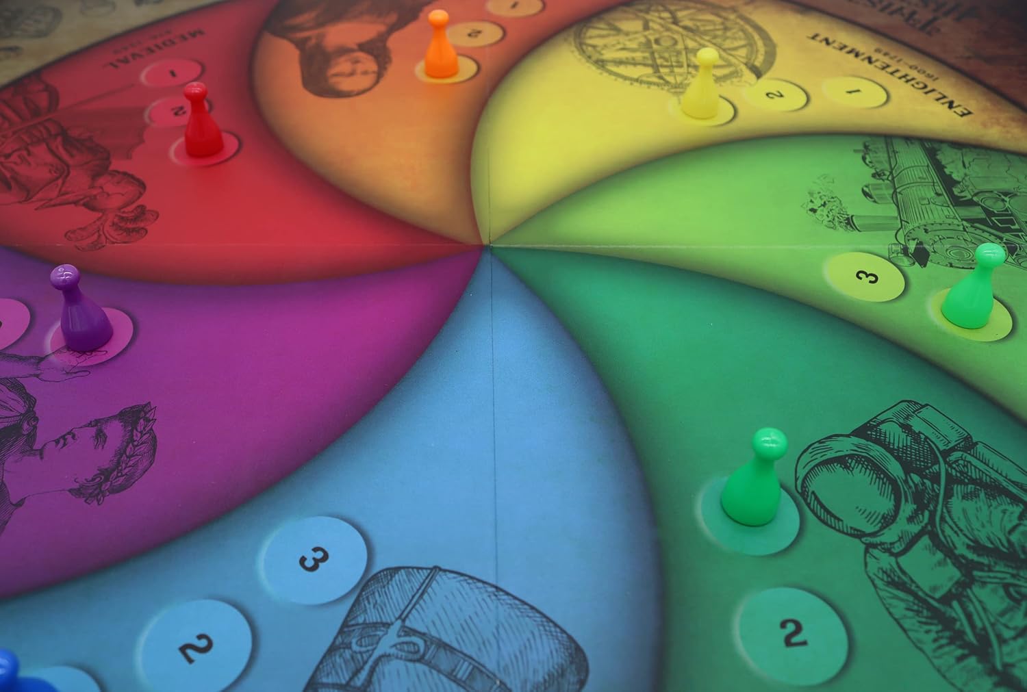 Shuffle Twisted History Board Game