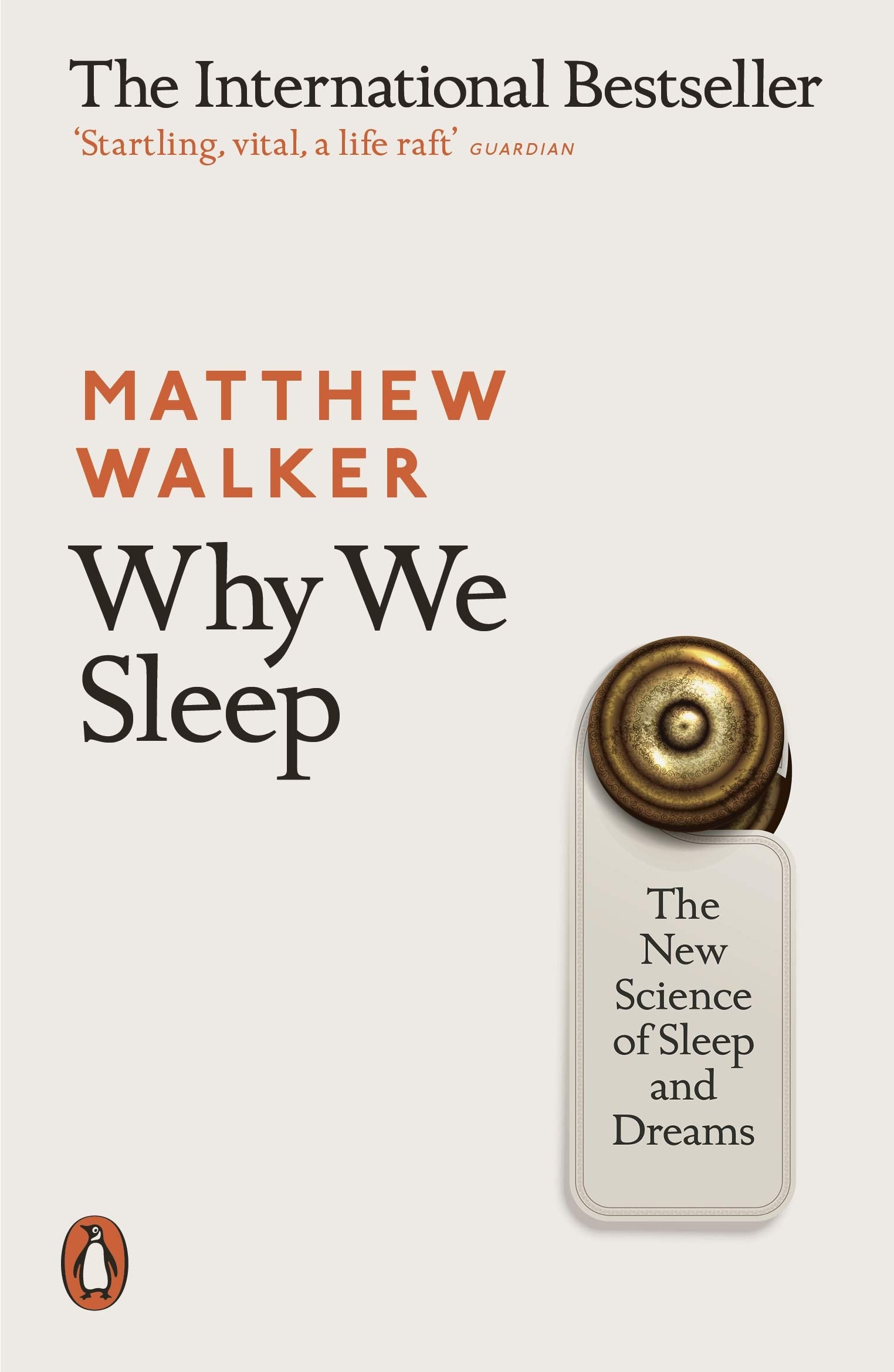 Walker, Matthew - Why We Sleep: The New Science of Sleep and Dreams | Paperback 1