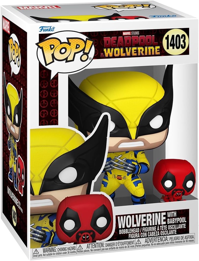 Funko Pop! Deadpool & Wolverine - Wolverine with Babypool Vinyl Figure
