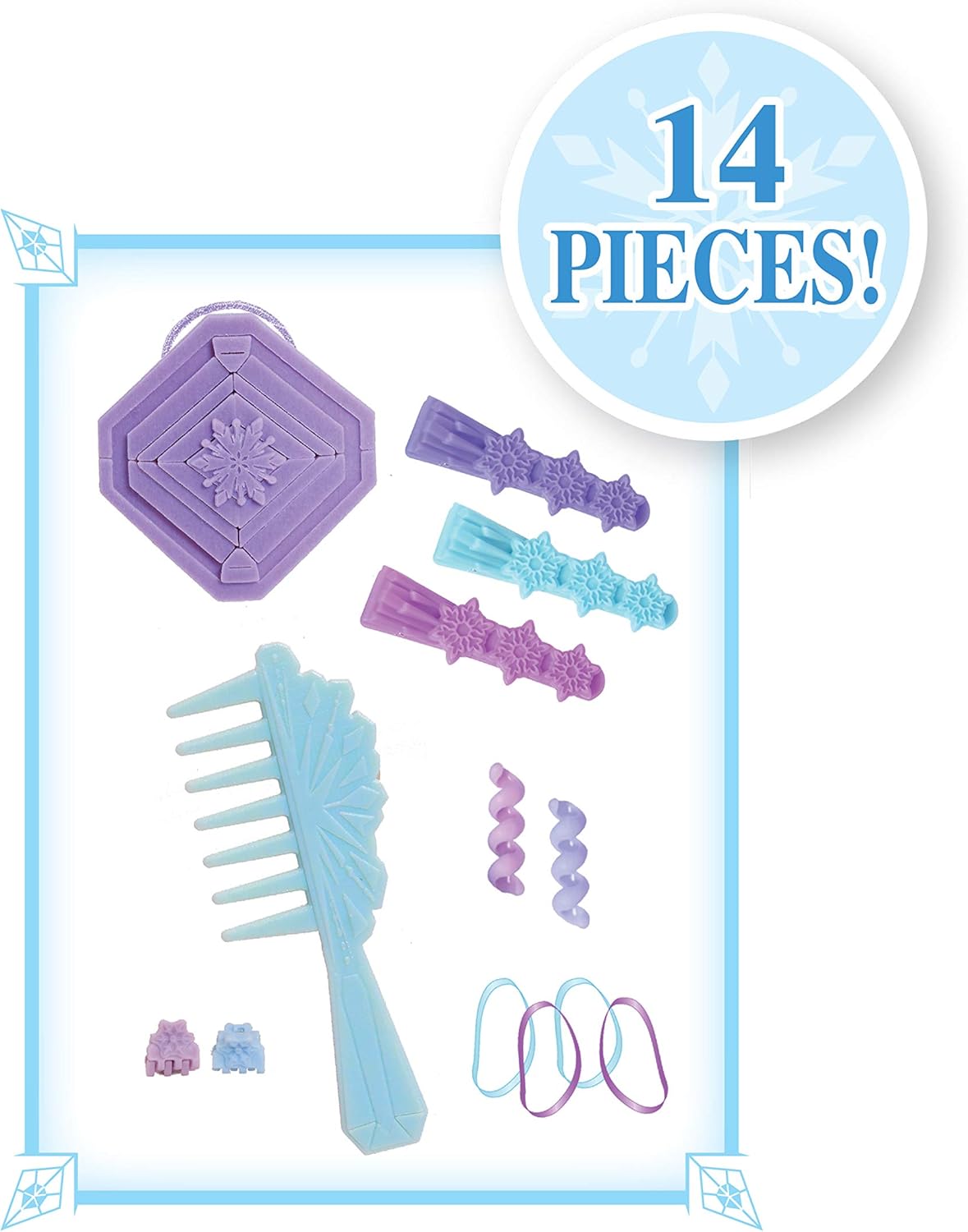 Just Play Frozen II Elsa Styling Head with 13 Hair Accessories 3