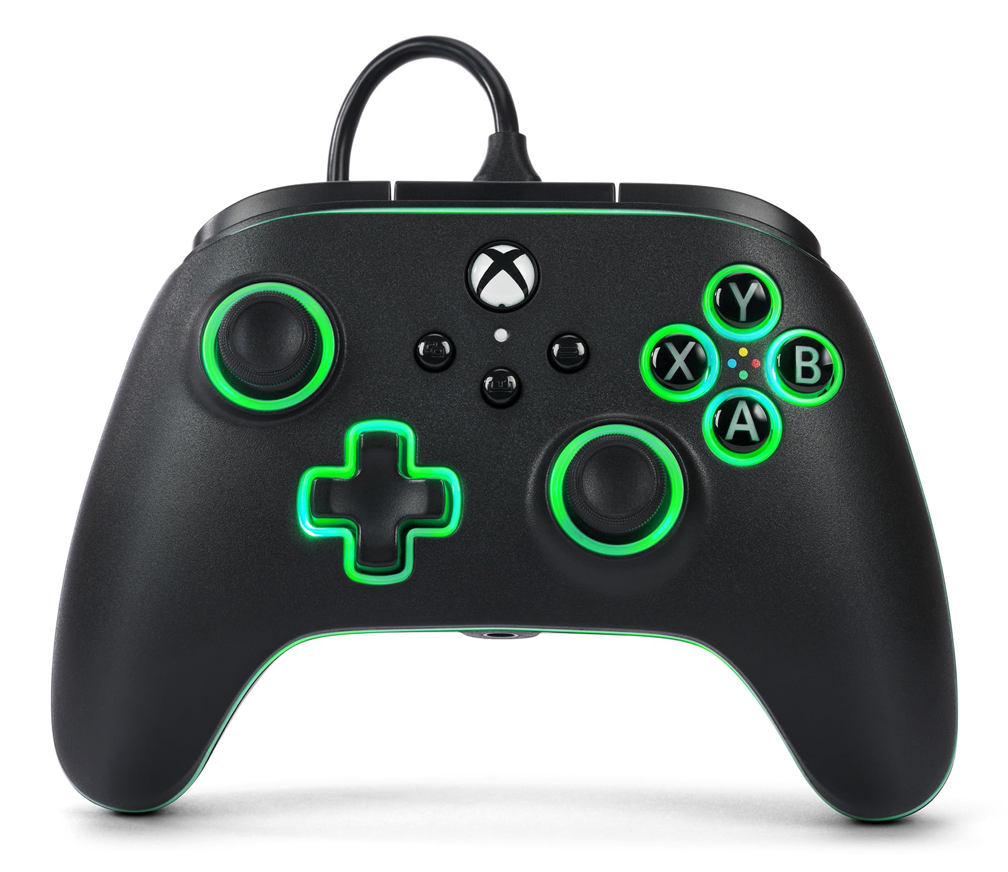 PowerA Advantage Wired Controller for Xbox Series X|S with Lumectra RGB Lighting - Black