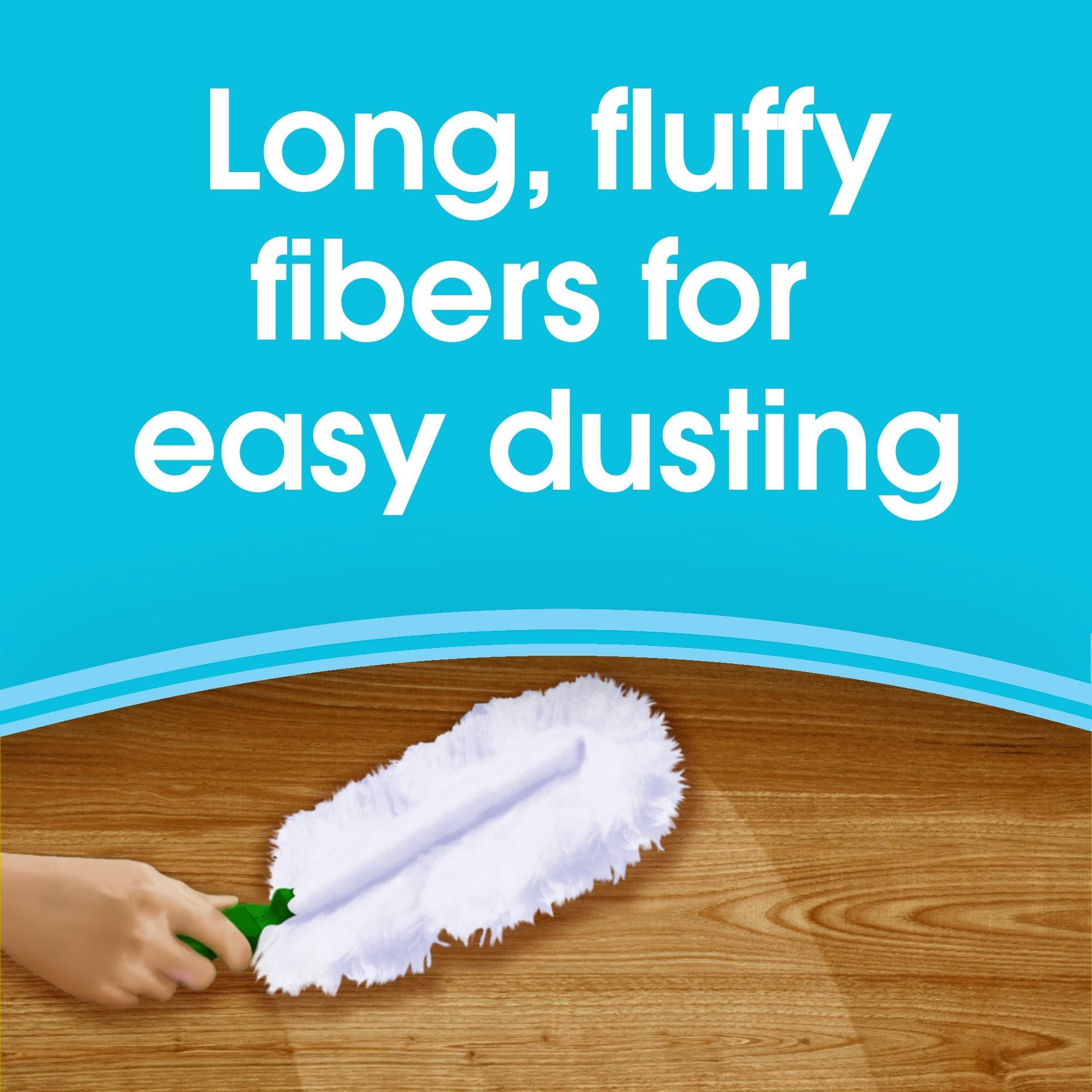 Pledge - Fluffy Duster Refills for Effective Dusting, Pack of 20 (4x5) 8